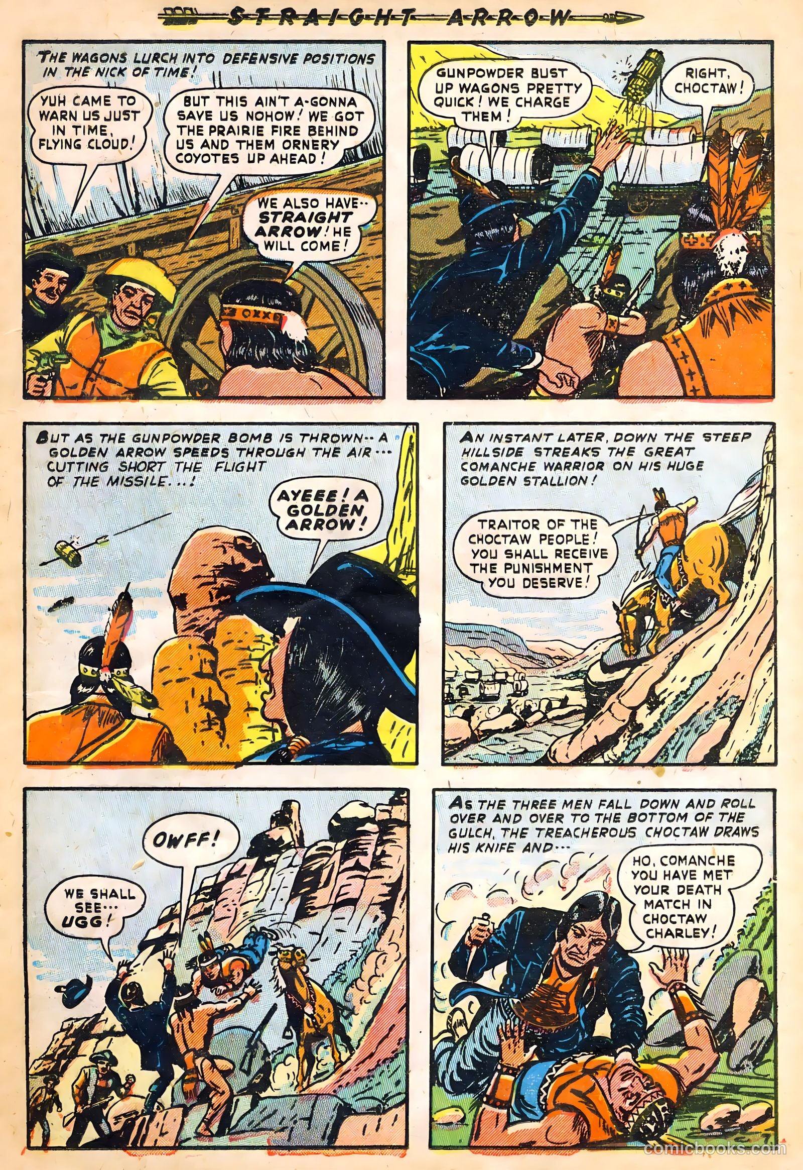 Straight Arrow #9 — page 17 of 36