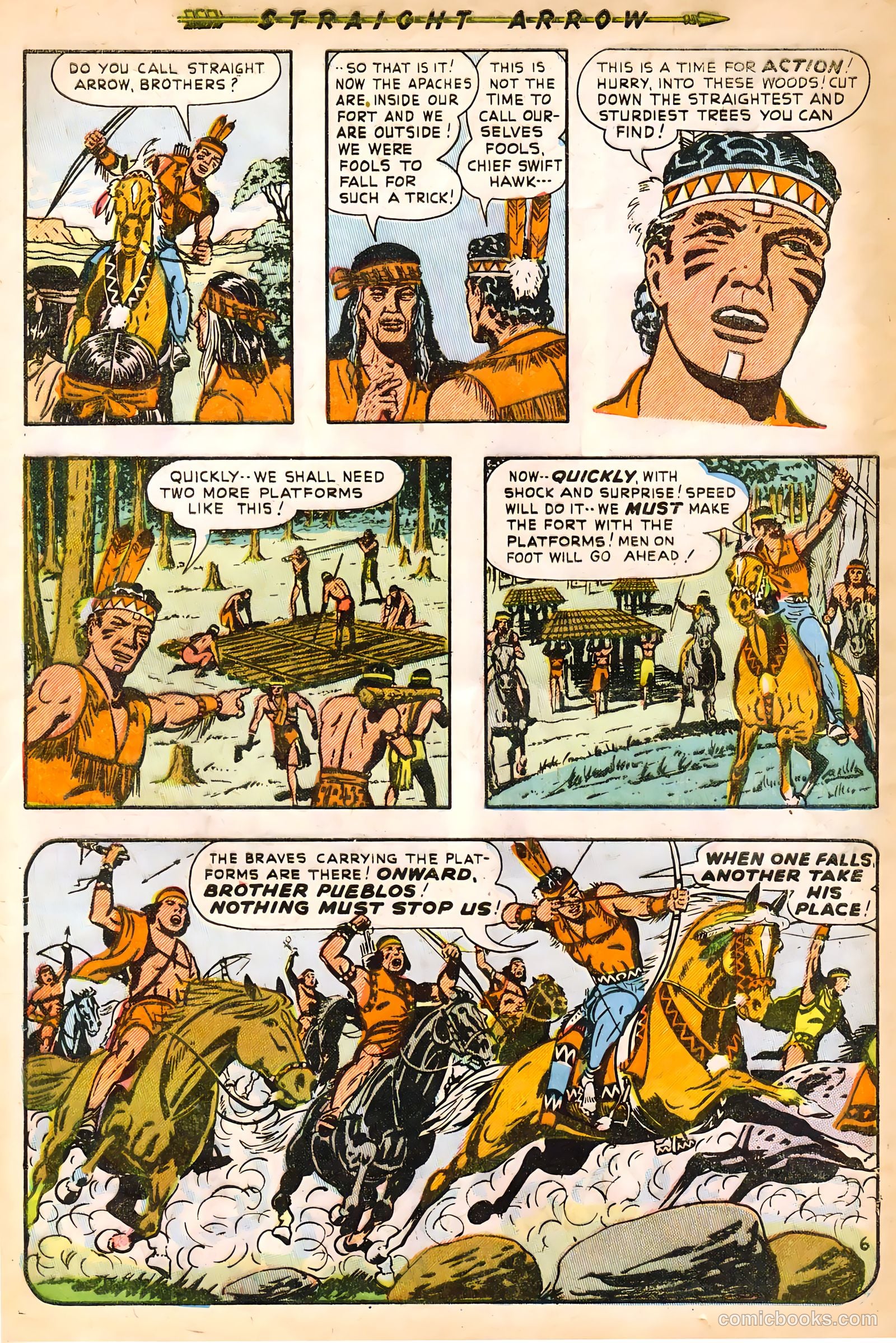 Straight Arrow #9 — page 32 of 36