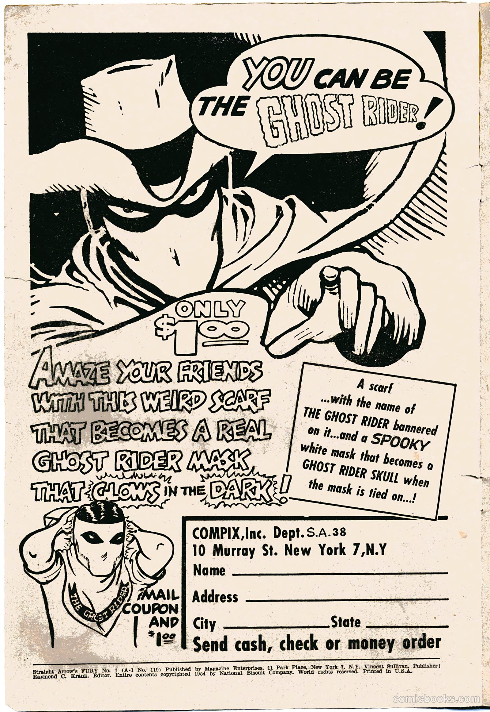 Straight Arrow's Fury #1 — page 2 of 36
