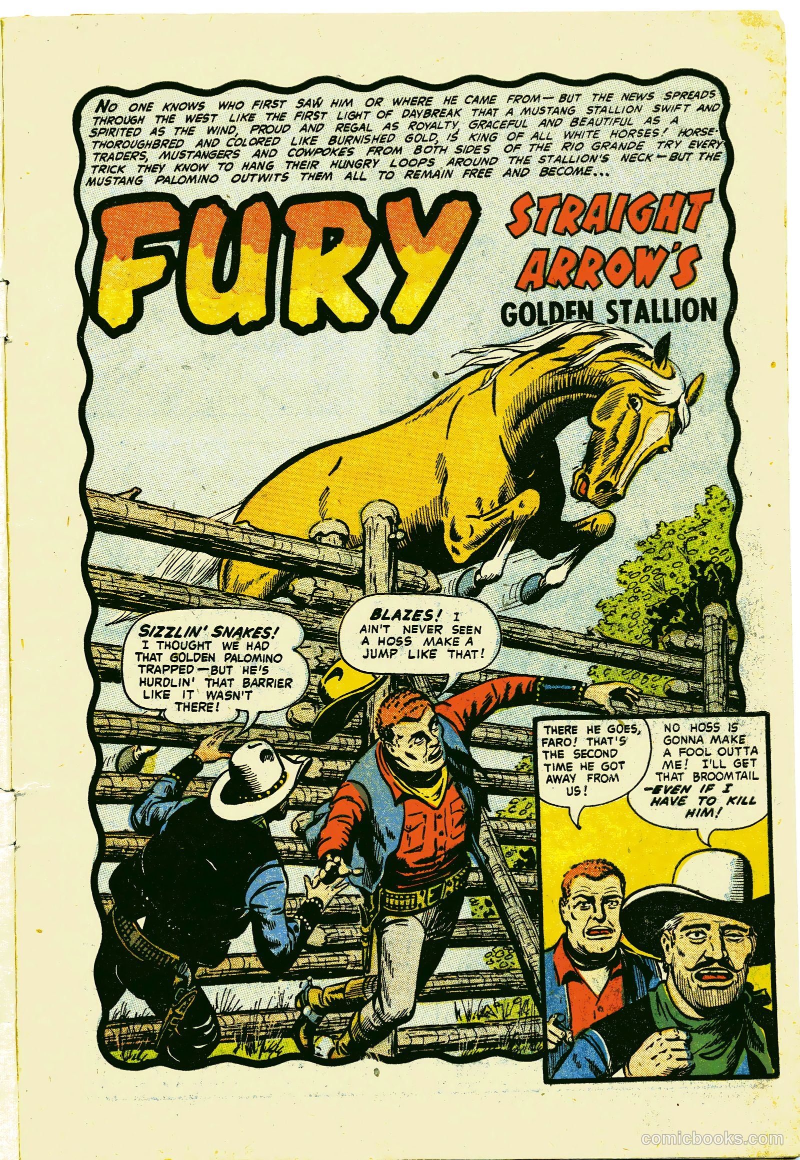 Straight Arrow's Fury #1 — page 3 of 36