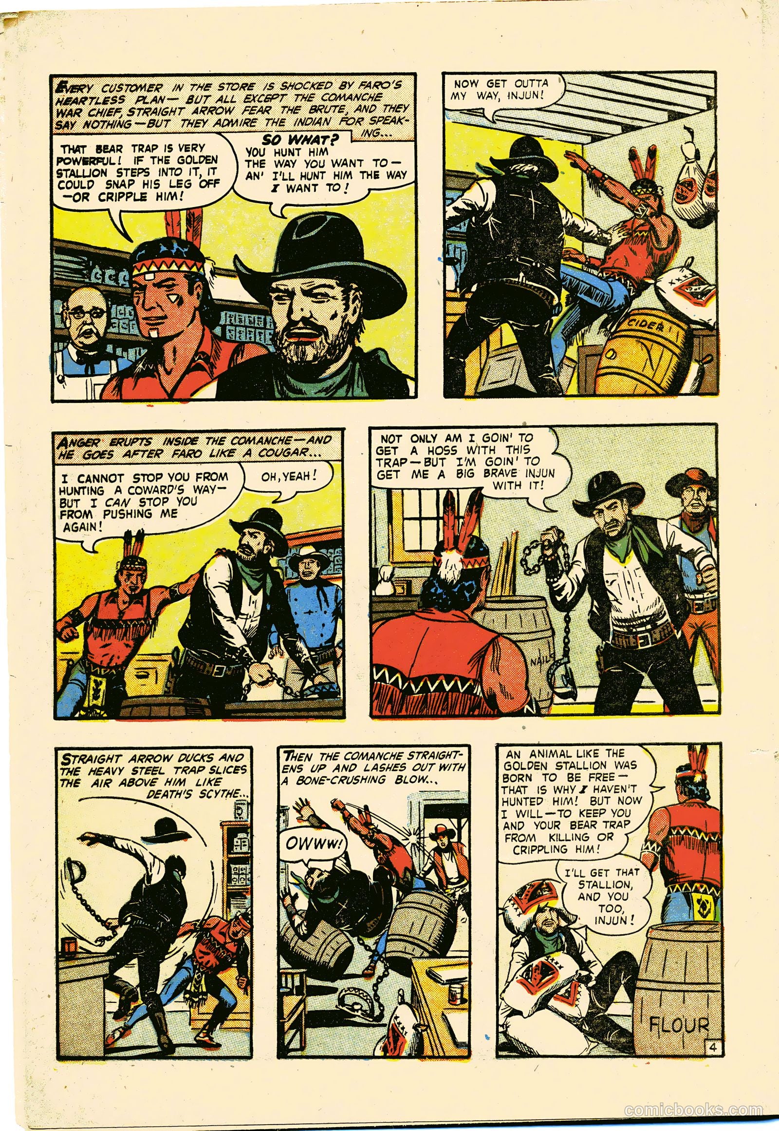 Straight Arrow's Fury #1 — page 6 of 36