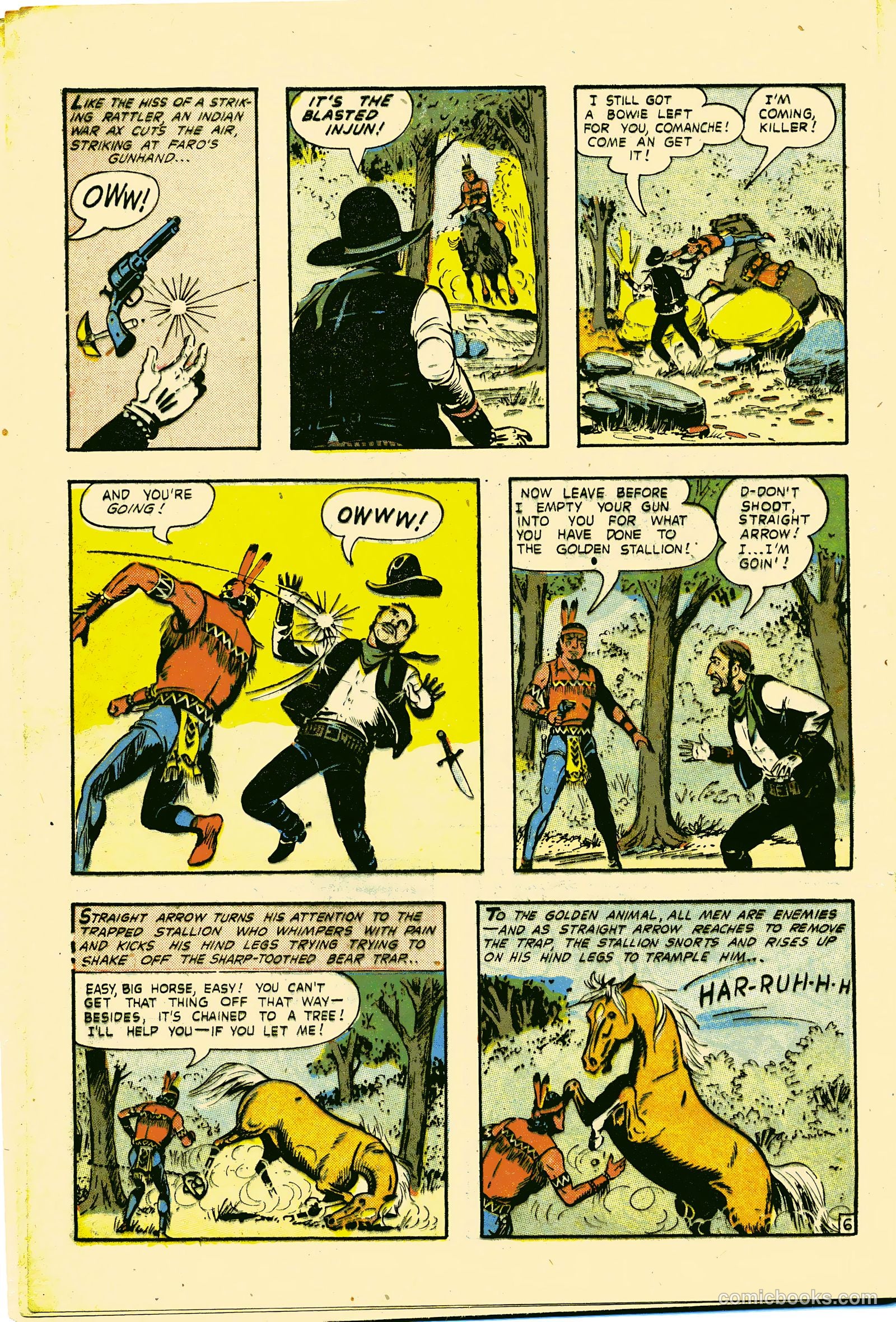 Straight Arrow's Fury #1 — page 8 of 36