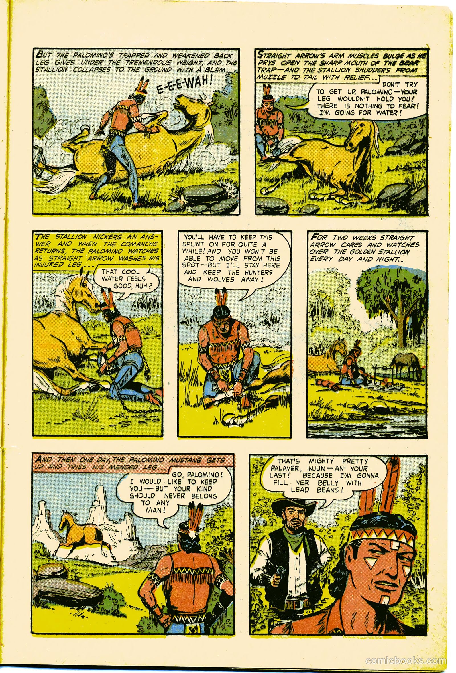 Straight Arrow's Fury #1 — page 9 of 36