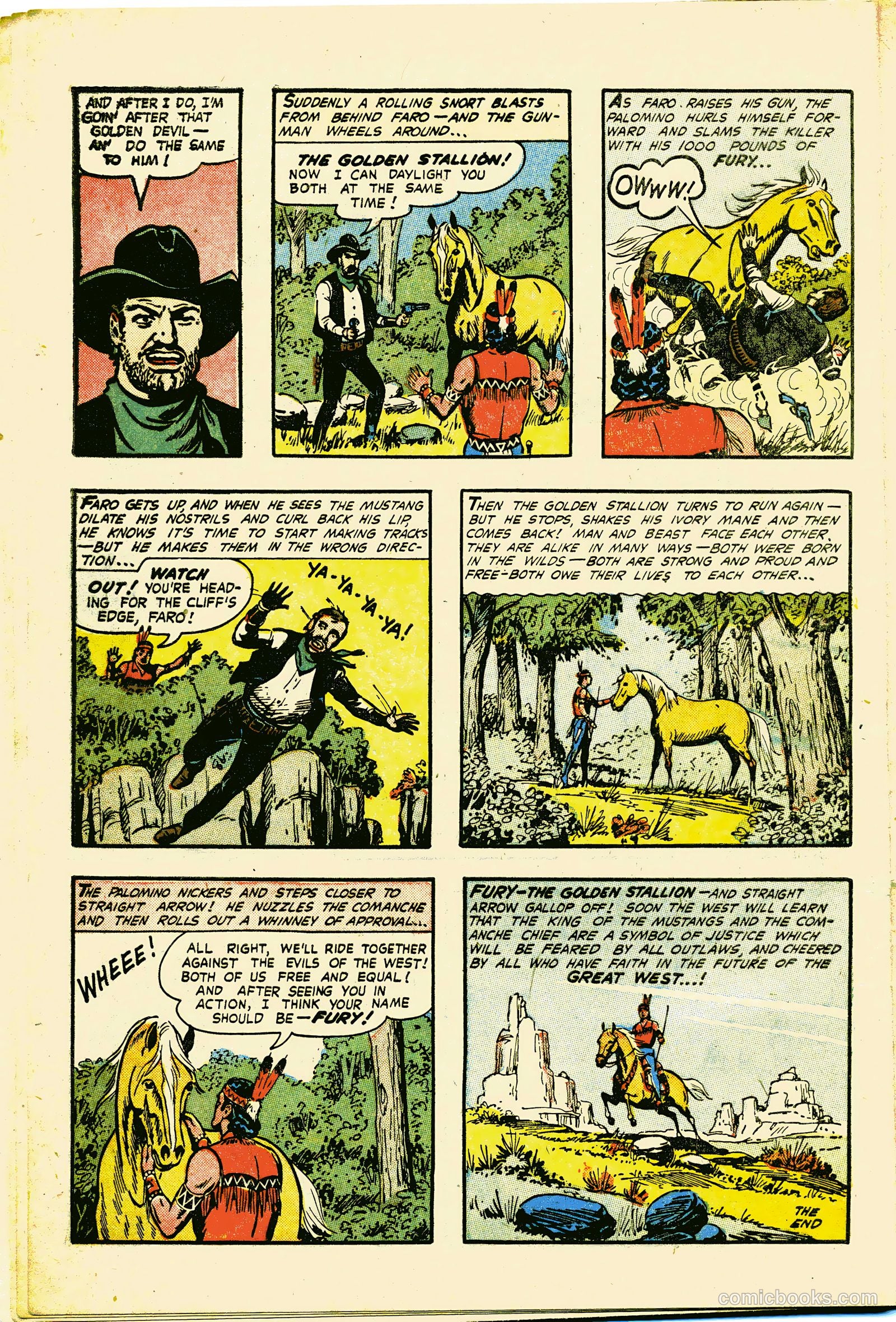 Straight Arrow's Fury #1 — page 10 of 36