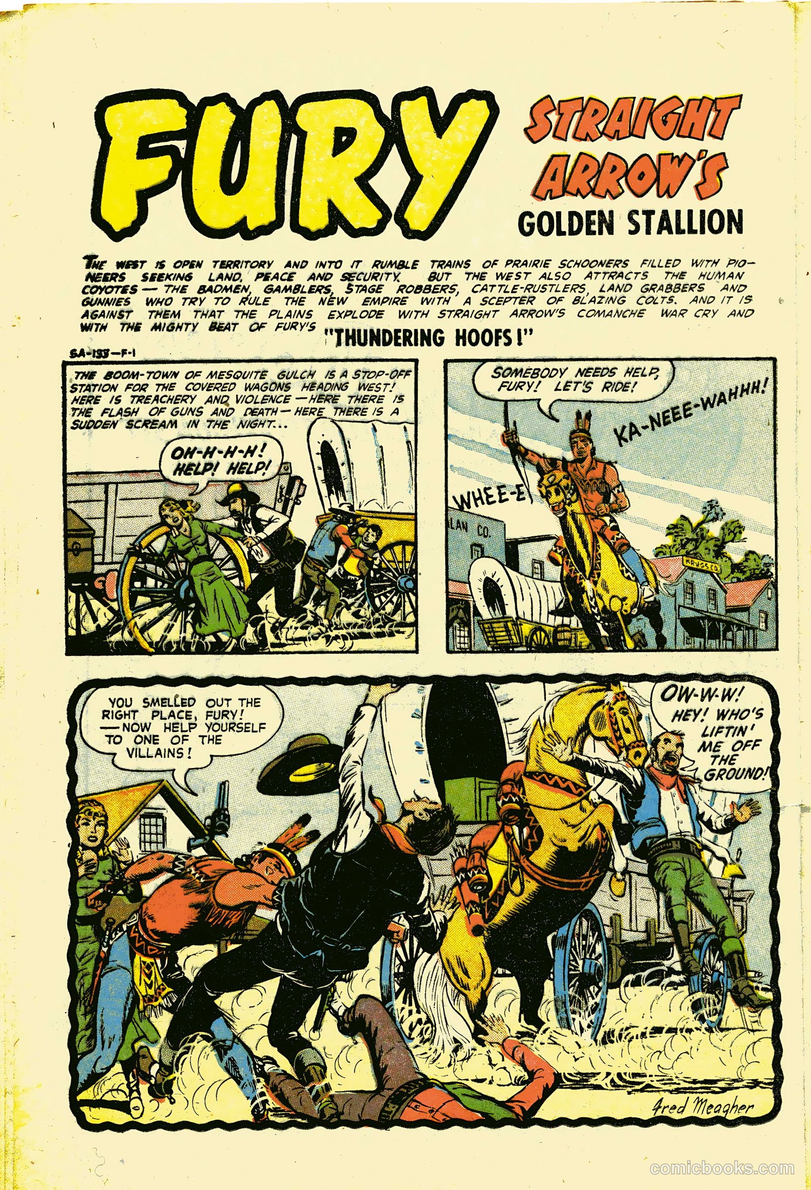 Straight Arrow's Fury #1 — page 12 of 36