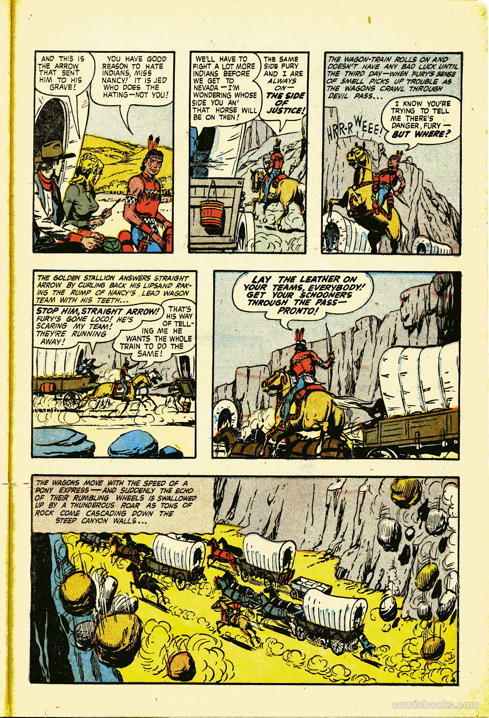 Straight Arrow's Fury #1 — page 15 of 36