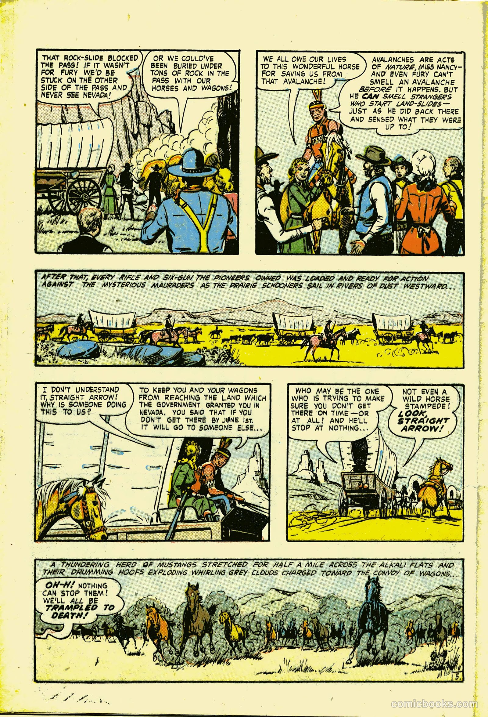 Straight Arrow's Fury #1 — page 16 of 36