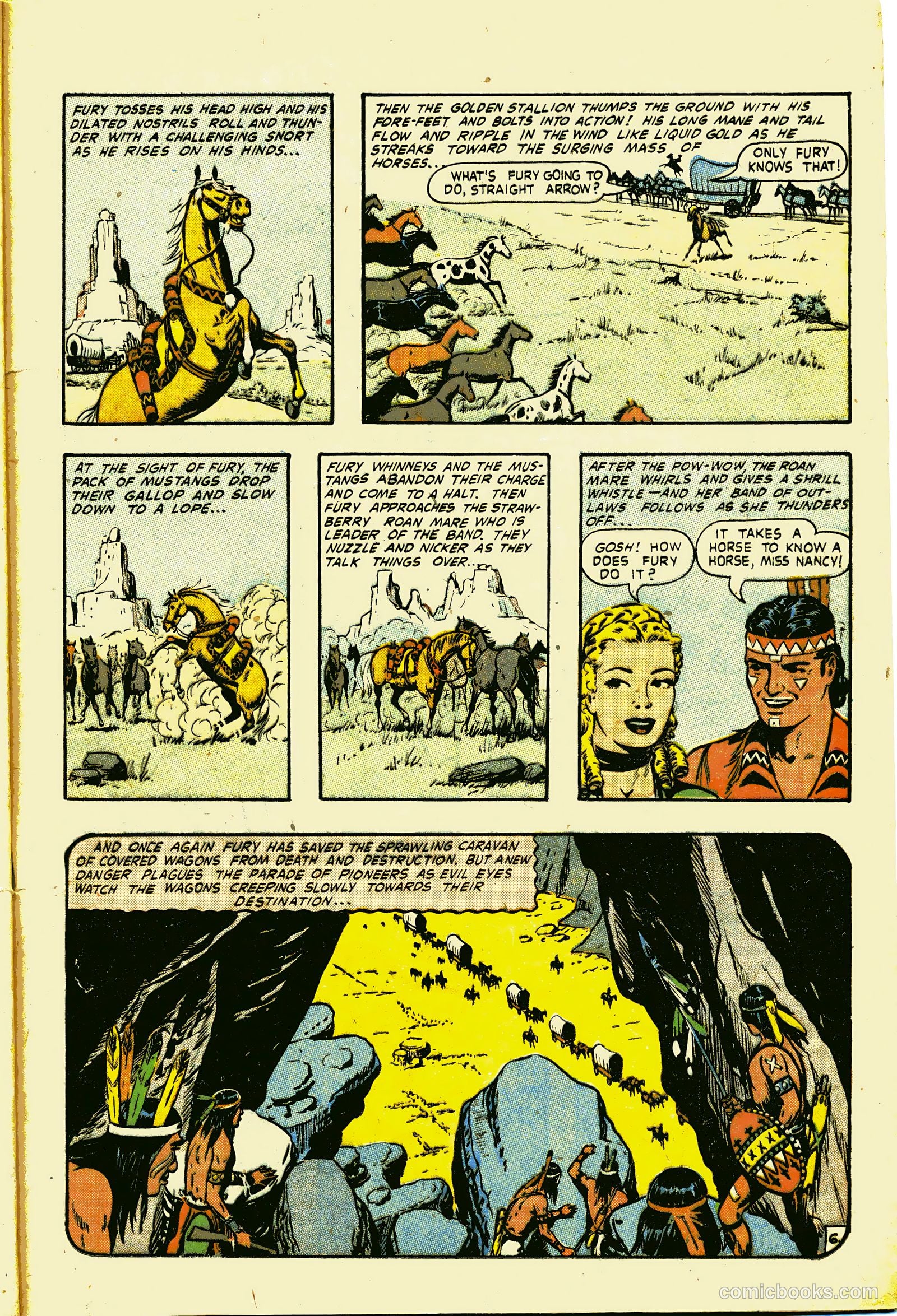 Straight Arrow's Fury #1 — page 17 of 36