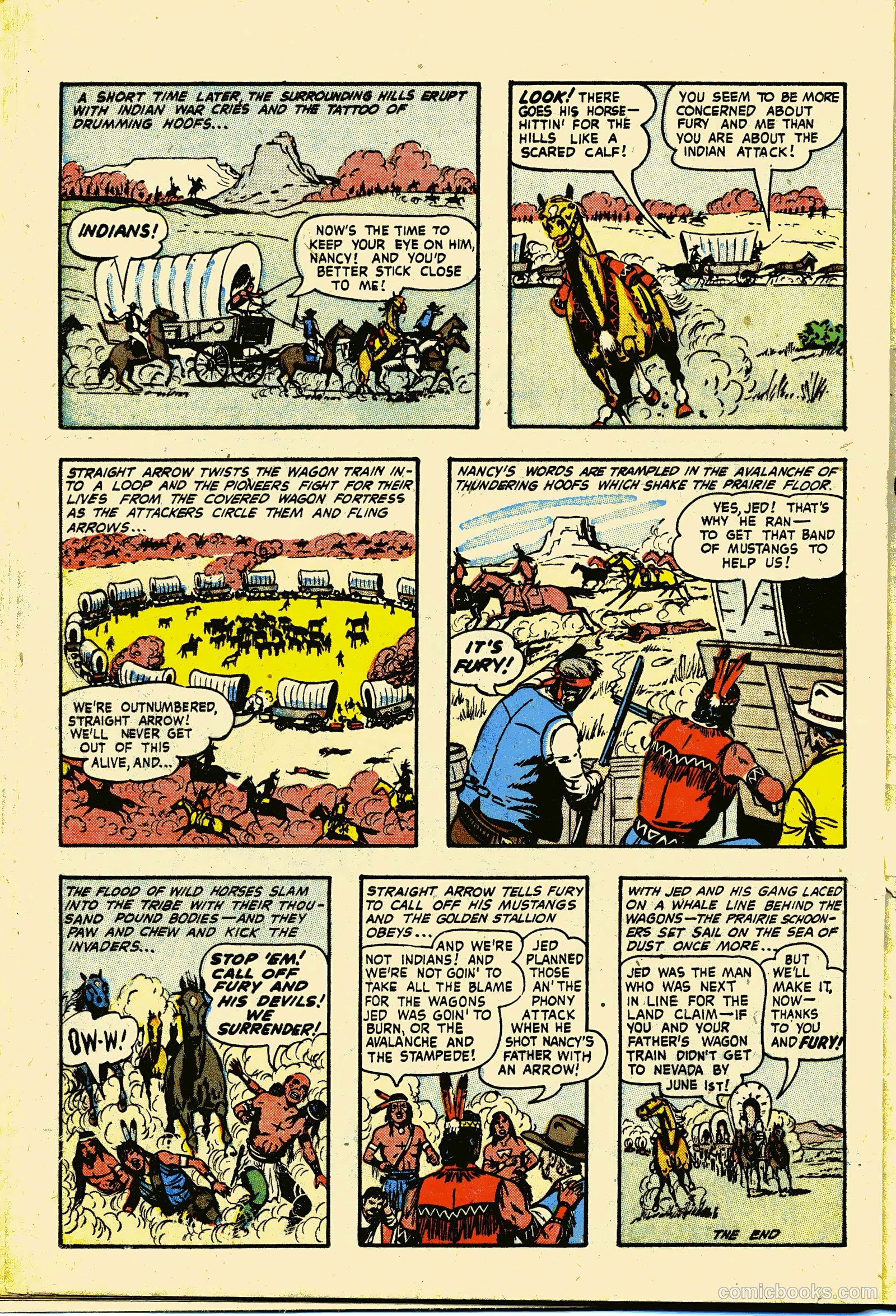 Straight Arrow's Fury #1 — page 18 of 36