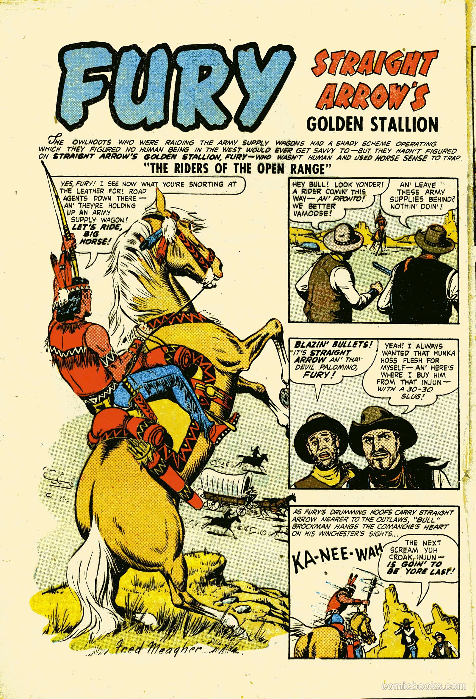 Straight Arrow's Fury #1 — page 20 of 36