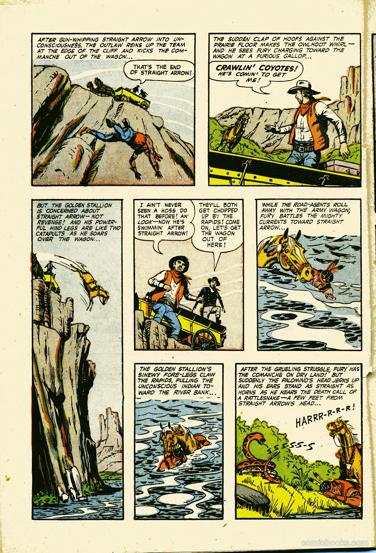 Straight Arrow's Fury #1 — page 22 of 36