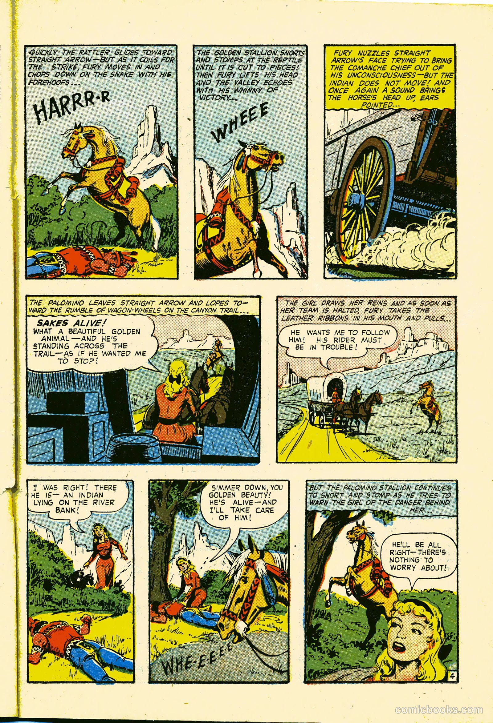Straight Arrow's Fury #1 — page 23 of 36