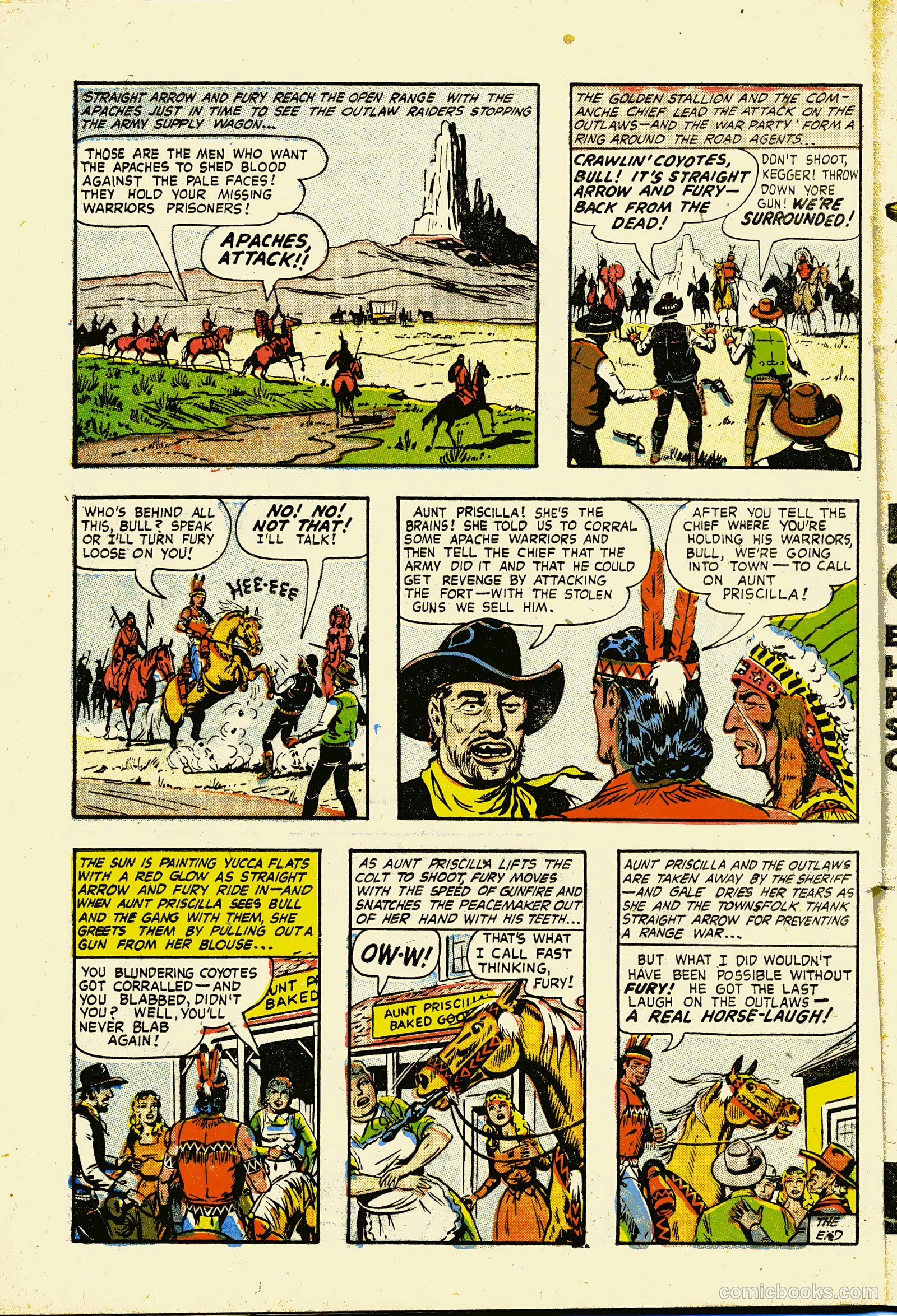Straight Arrow's Fury #1 — page 26 of 36