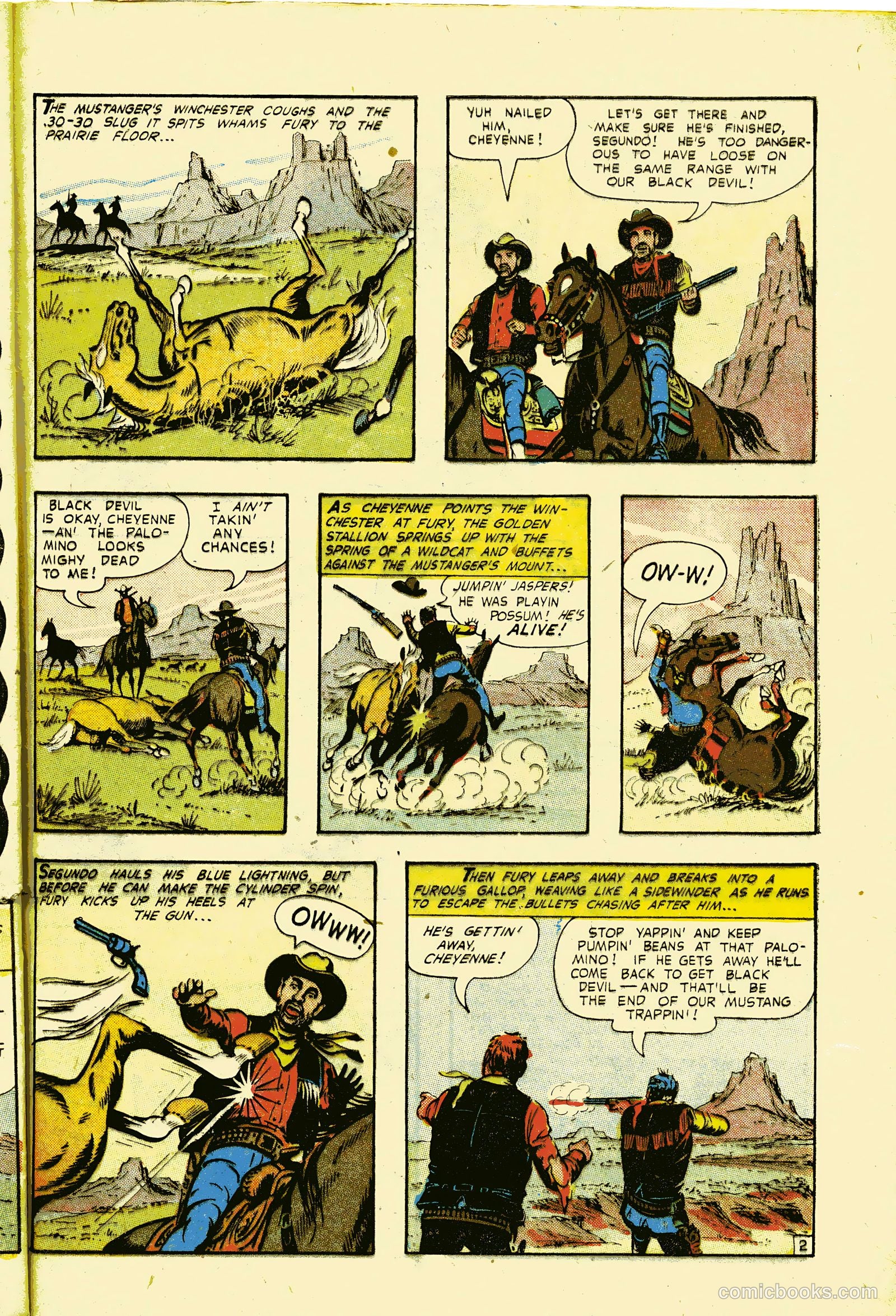 Straight Arrow's Fury #1 — page 29 of 36