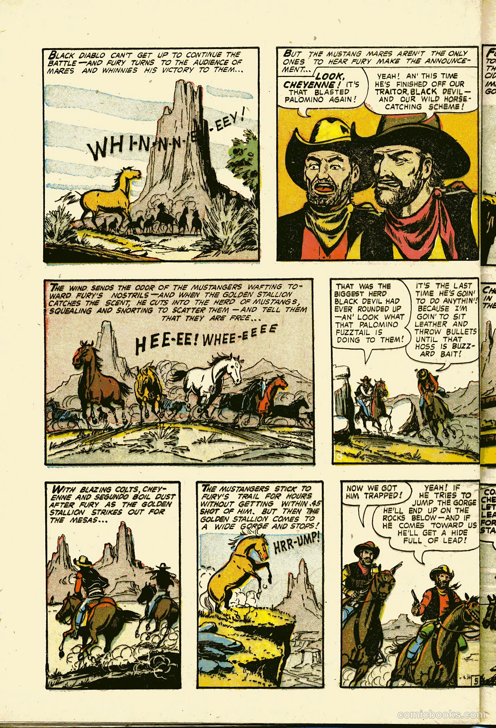 Straight Arrow's Fury #1 — page 32 of 36