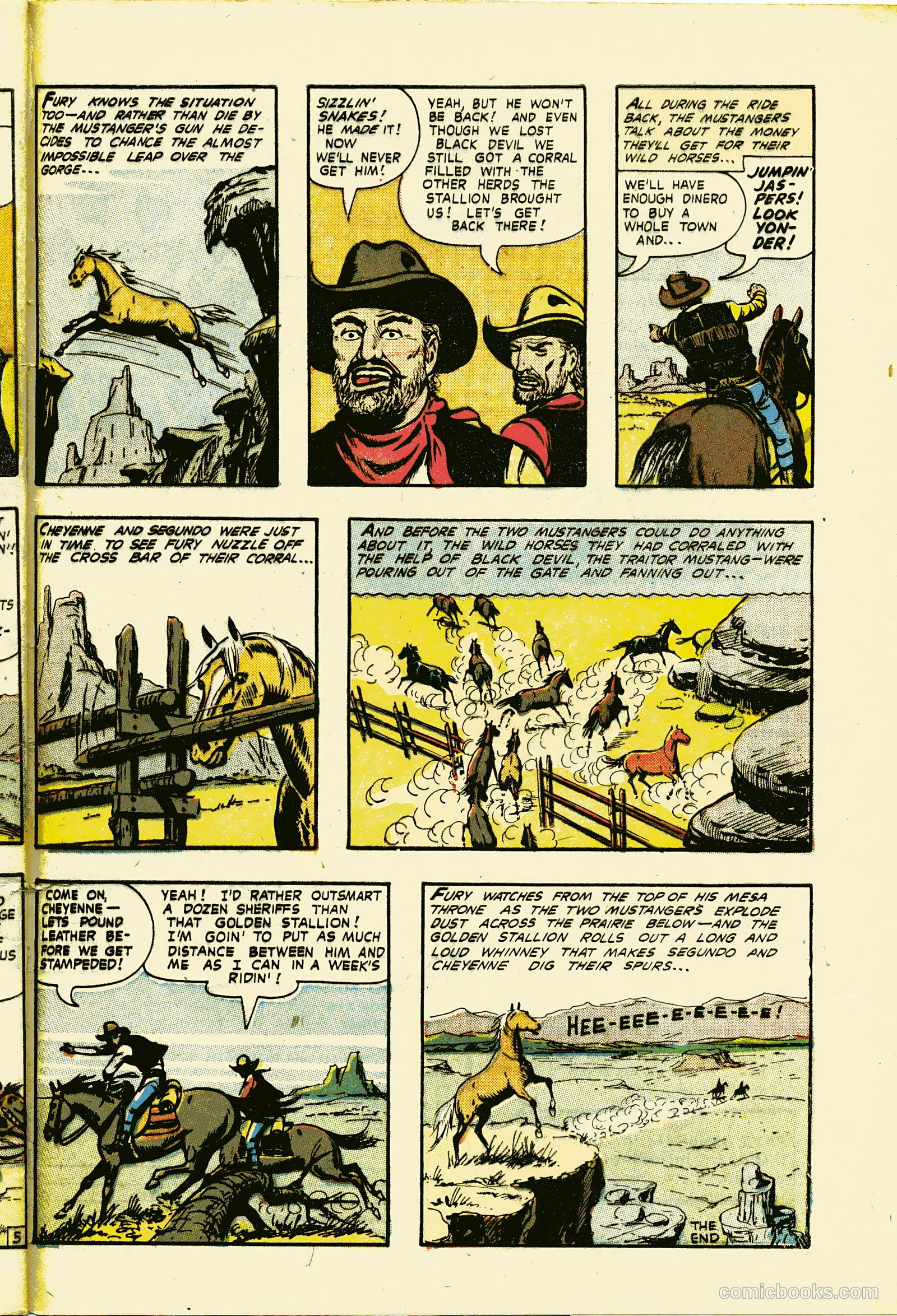 Straight Arrow's Fury #1 — page 33 of 36