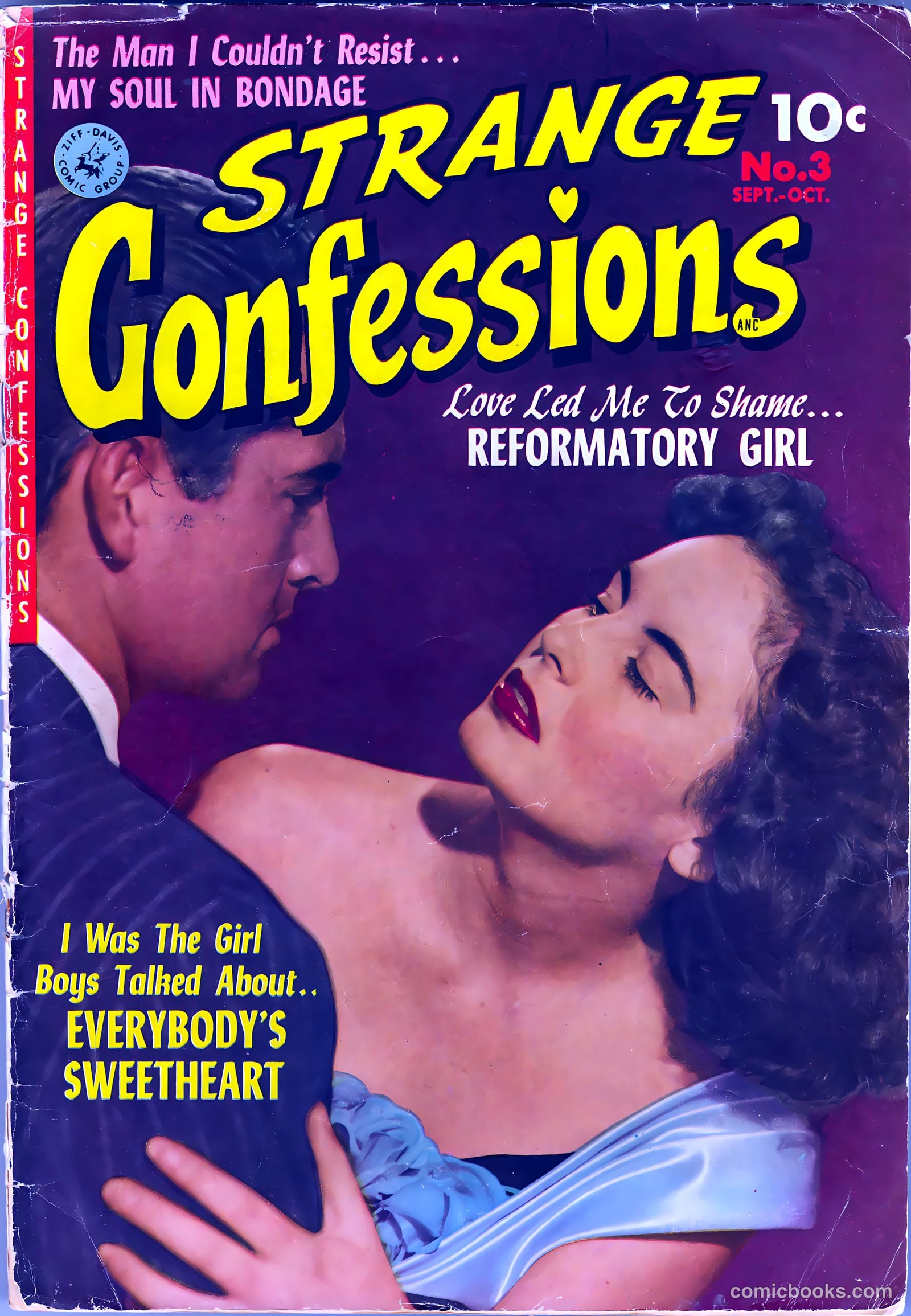 Strange Confessions #3 — page 1 of 37