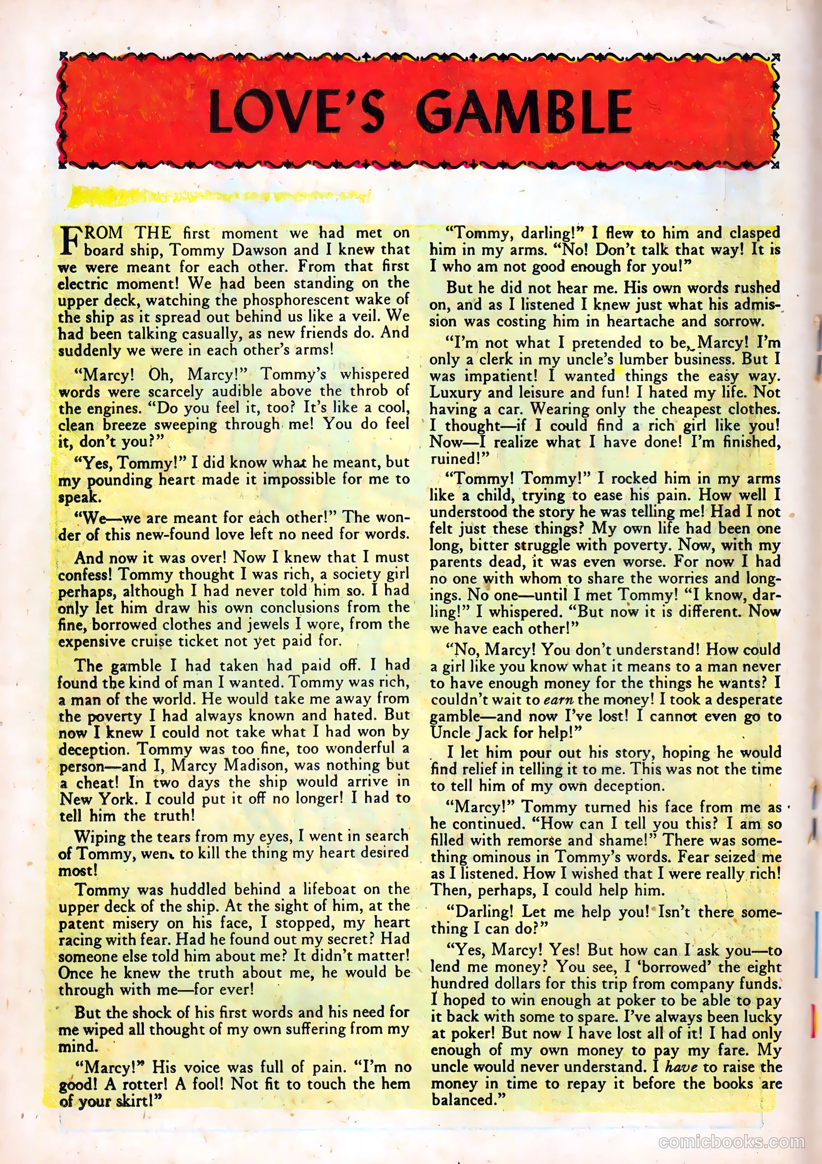 Strange Confessions #4 — page 18 of 37