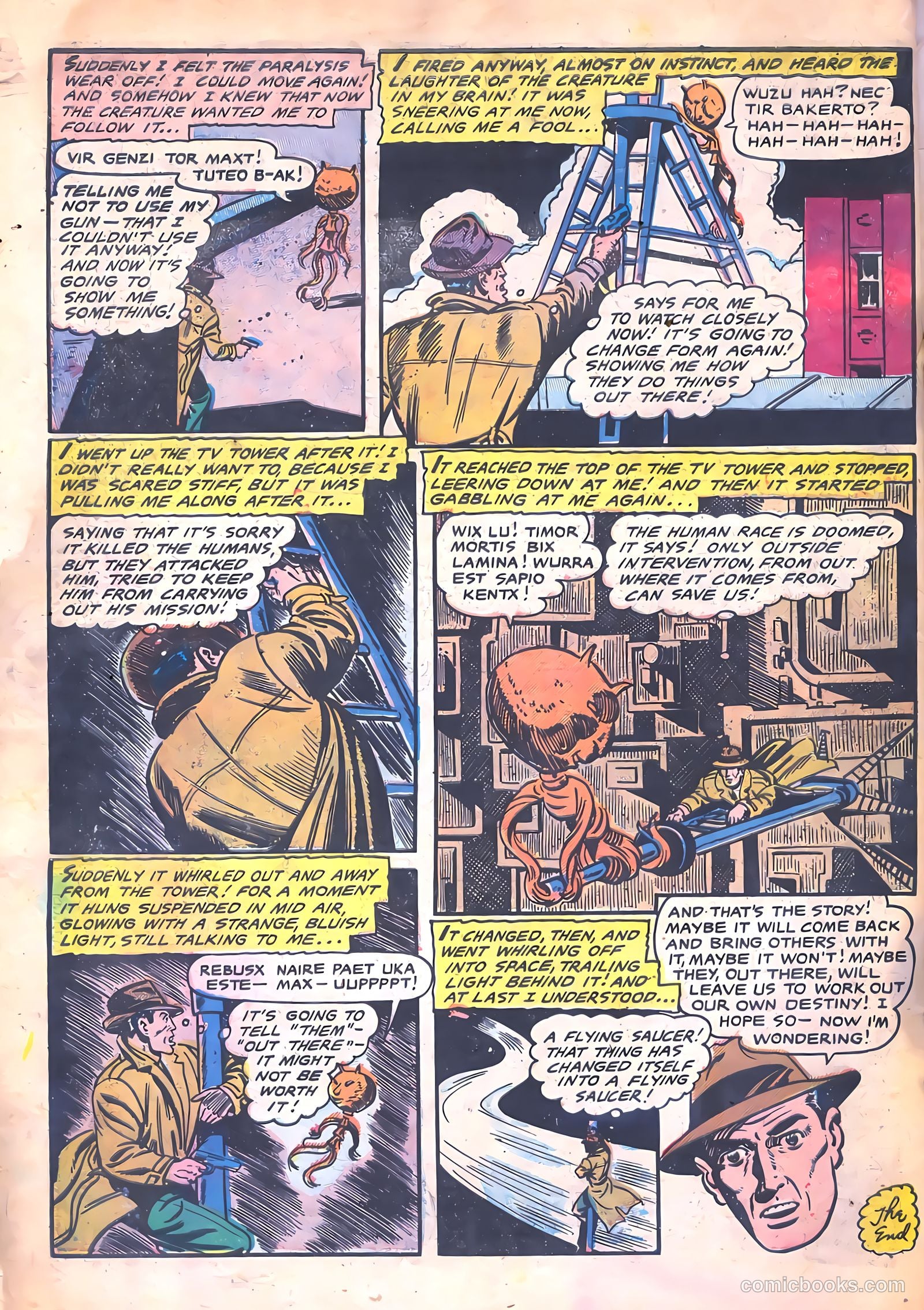 Strange Fantasy #14 — page 34 of 36
