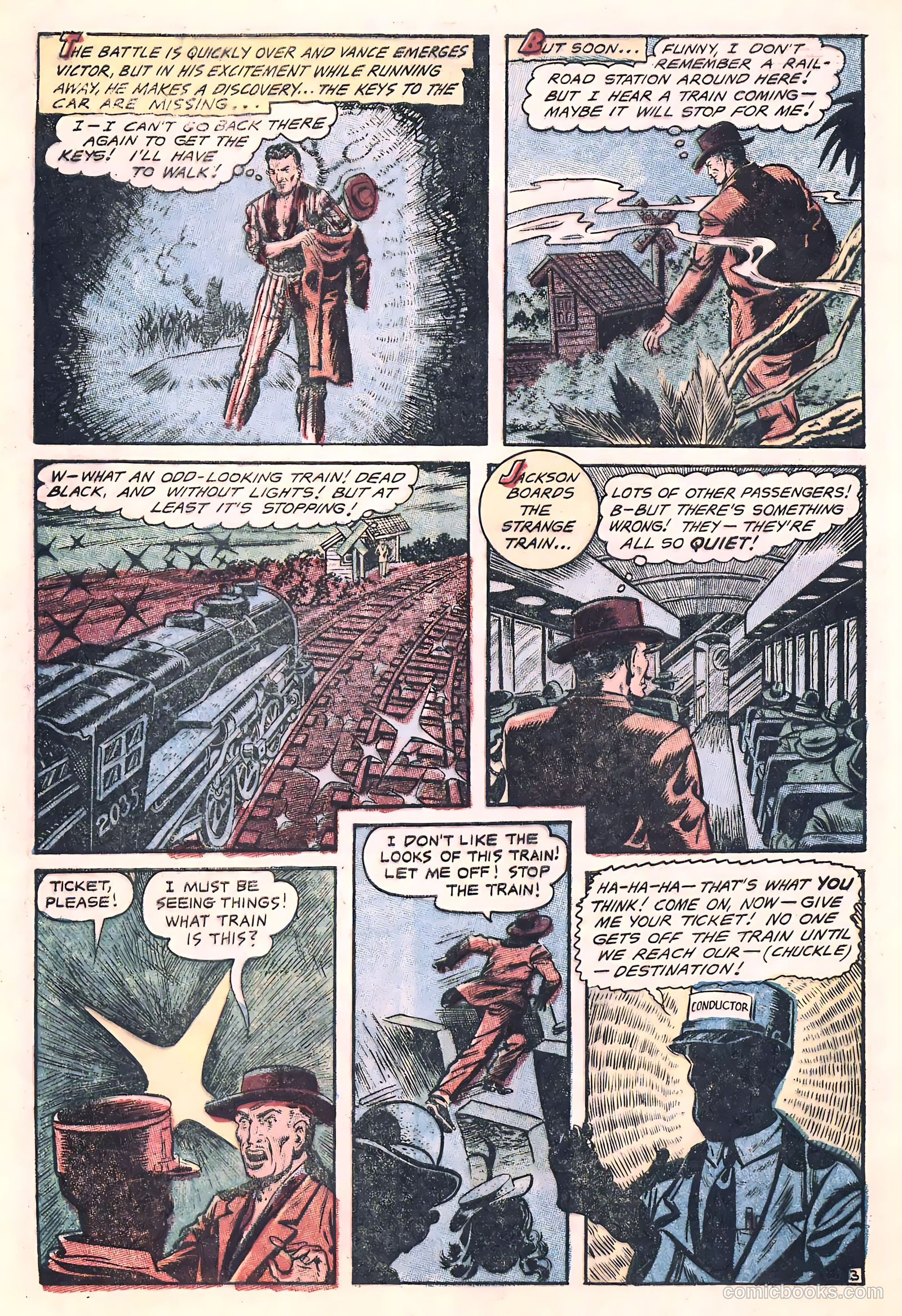 Strange Journey #1 — page 7 of 39