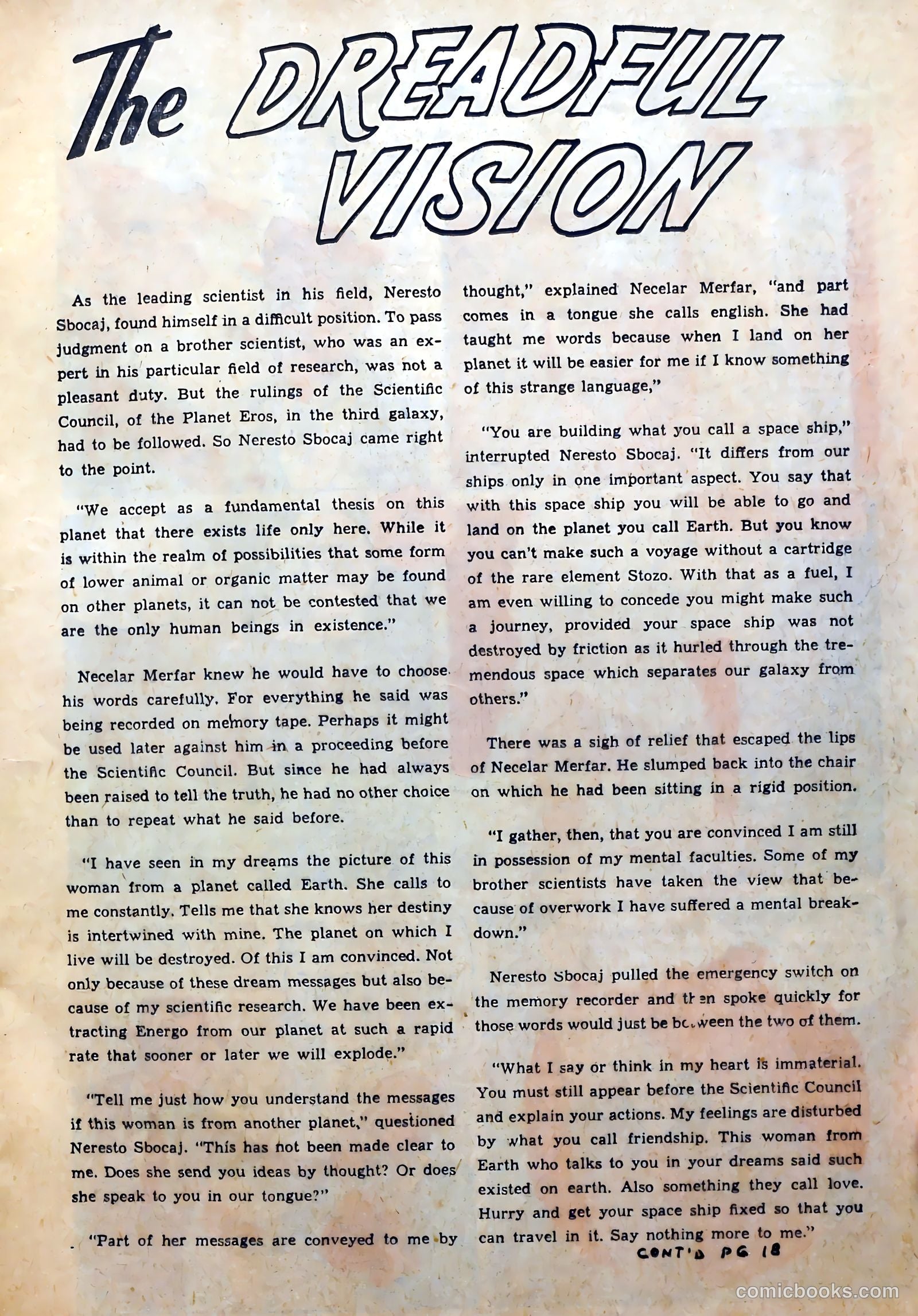 Strange Journey #2 — page 13 of 36
