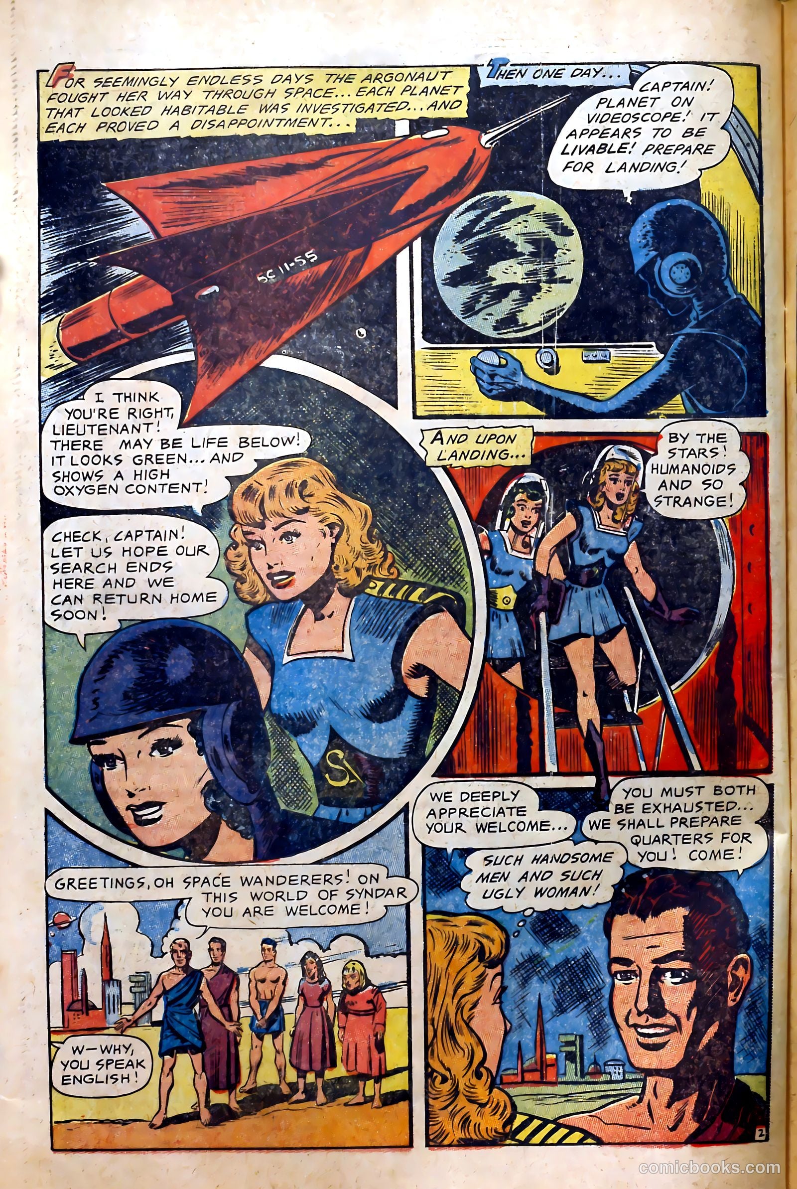 Strange Journey #2 — page 30 of 36