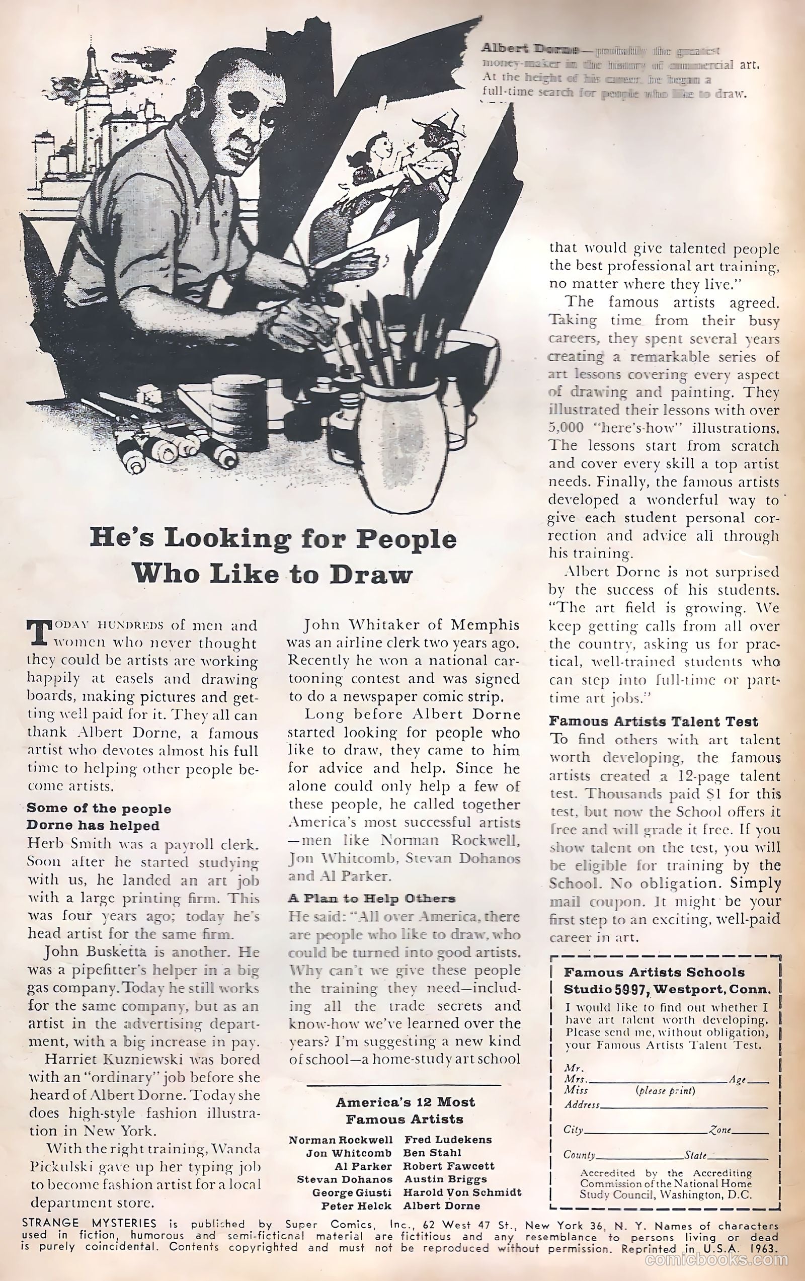 Strange Mysteries #10 — page 2 of 36