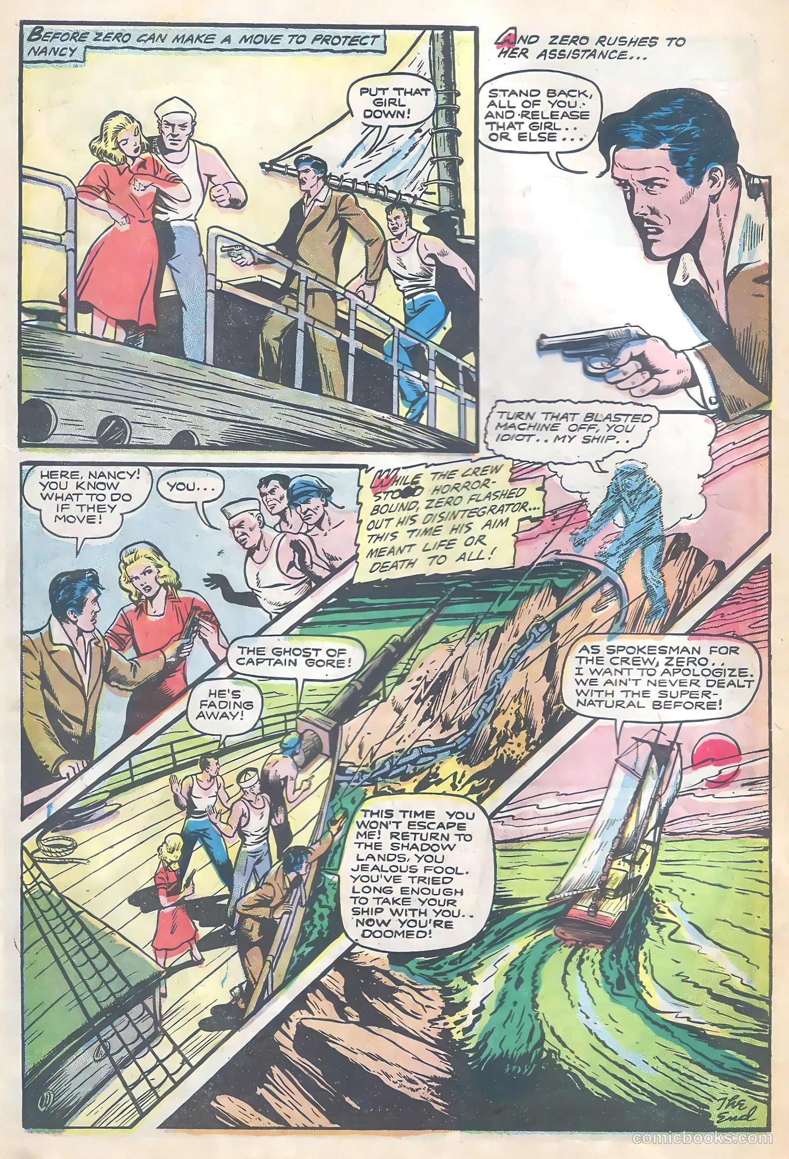 Strange Mysteries #10 — page 34 of 36