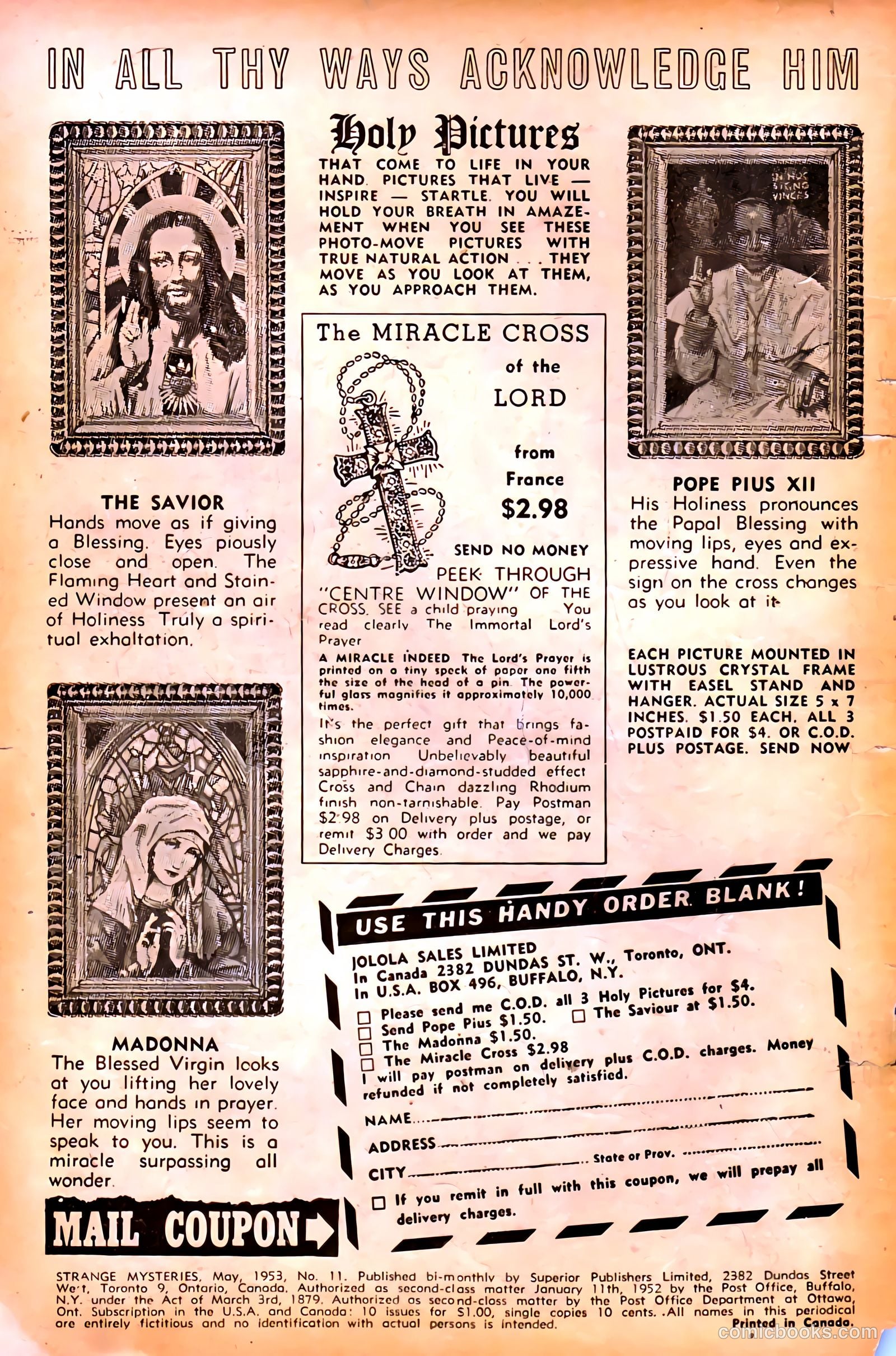 Strange Mysteries #11 — page 2 of 36