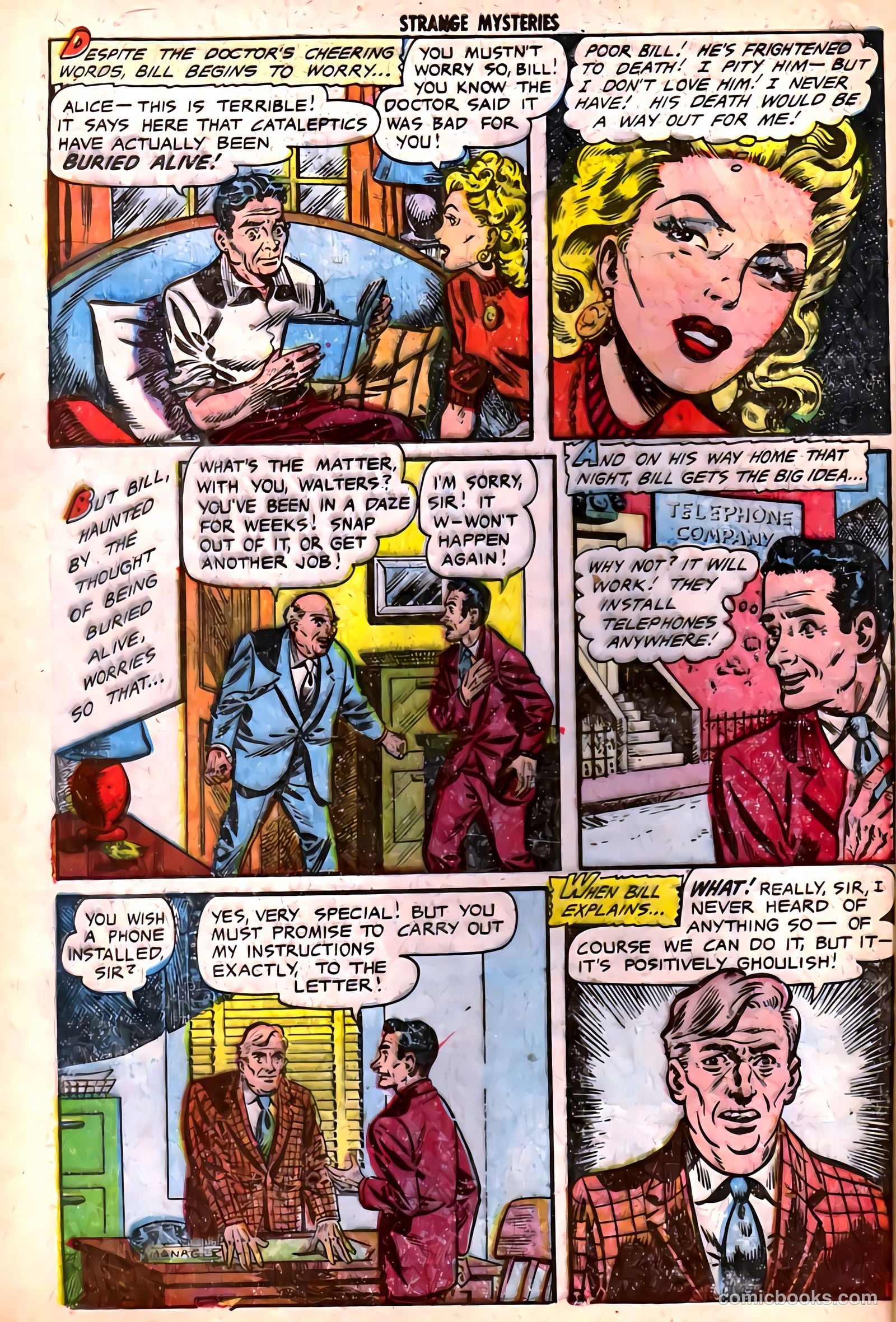 Strange Mysteries #11 — page 4 of 36
