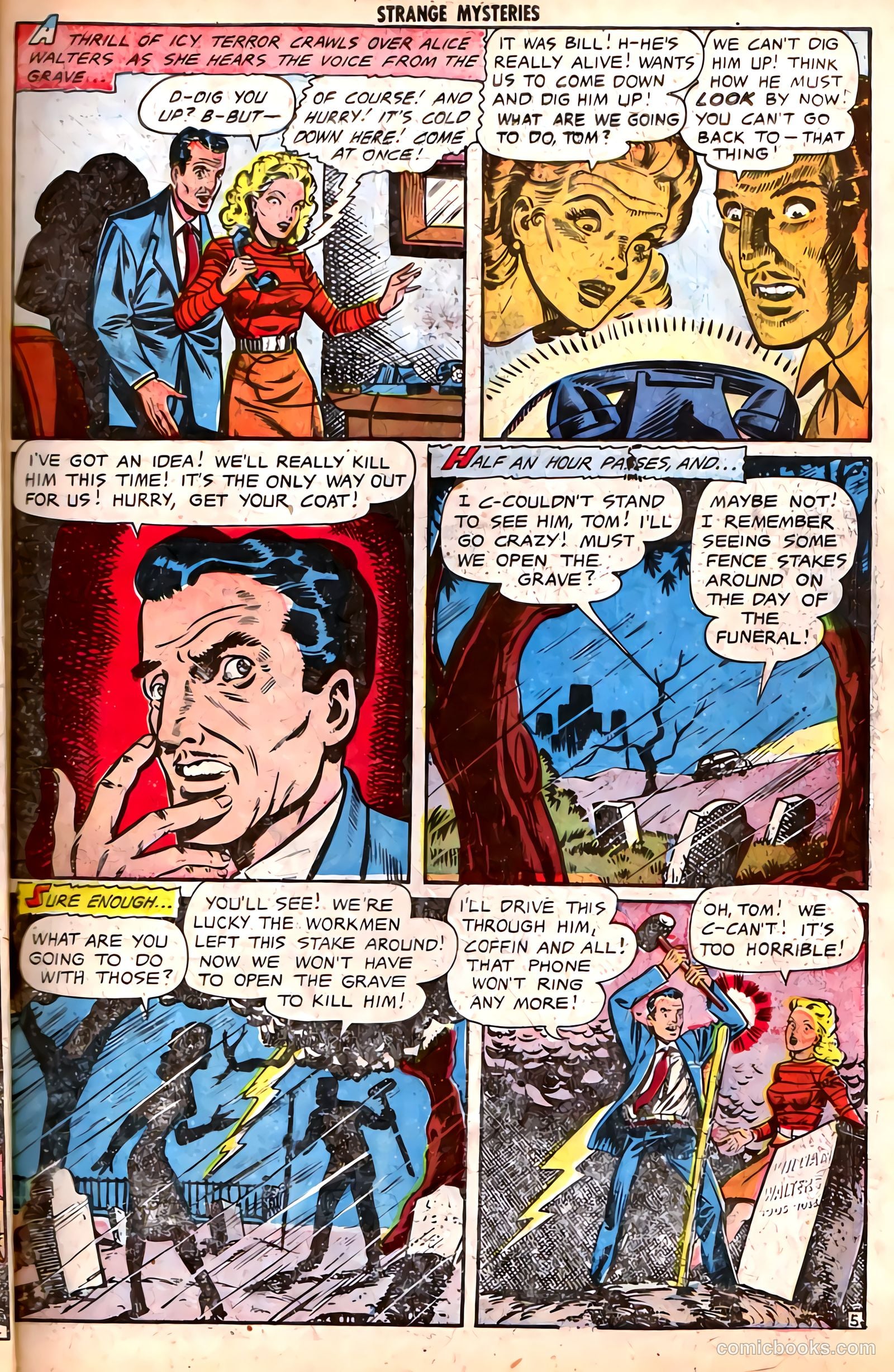Strange Mysteries #11 — page 7 of 36
