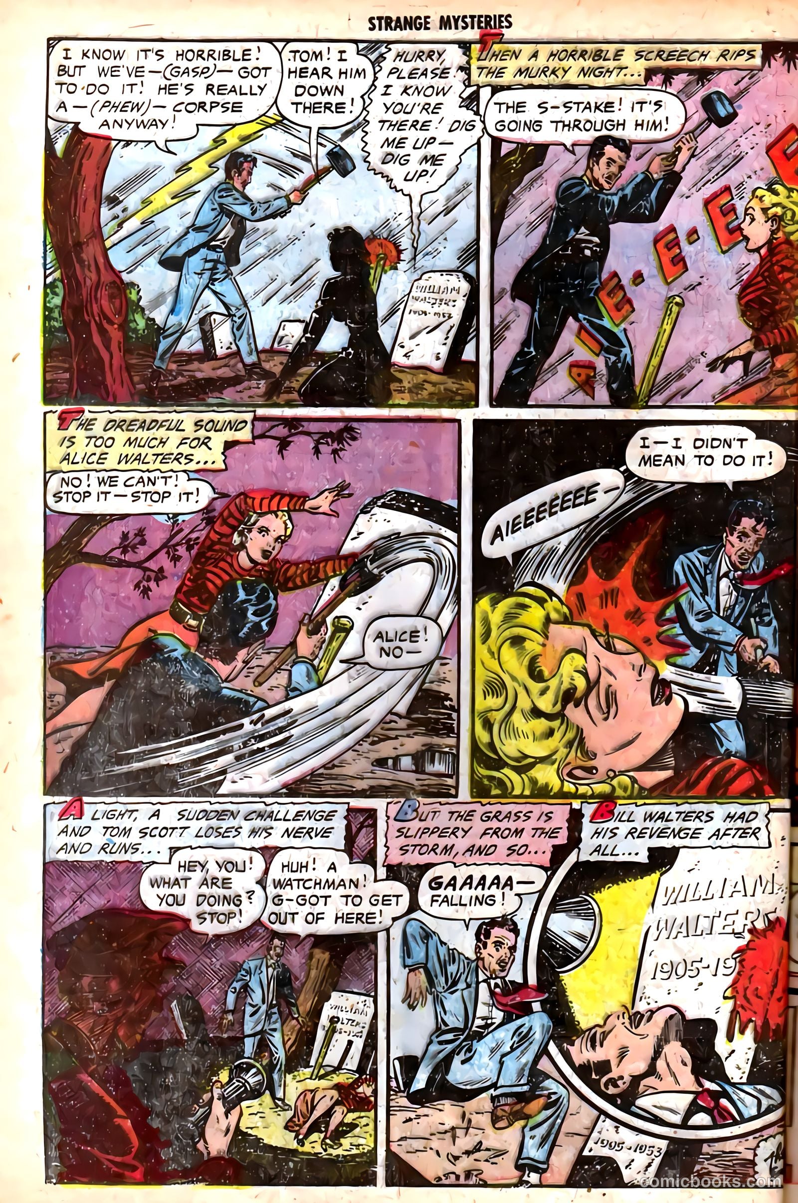 Strange Mysteries #11 — page 8 of 36