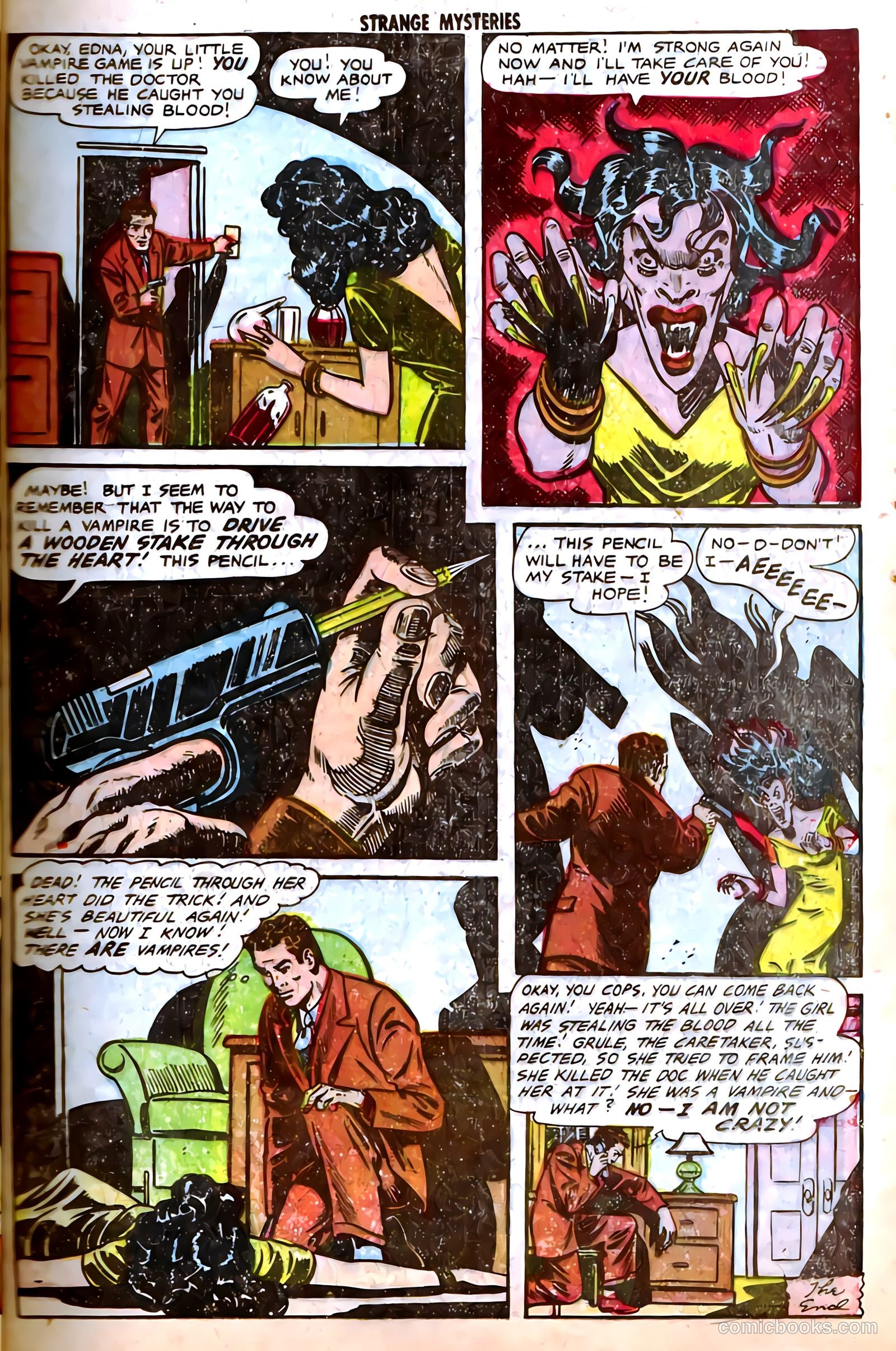 Strange Mysteries #11 — page 17 of 36