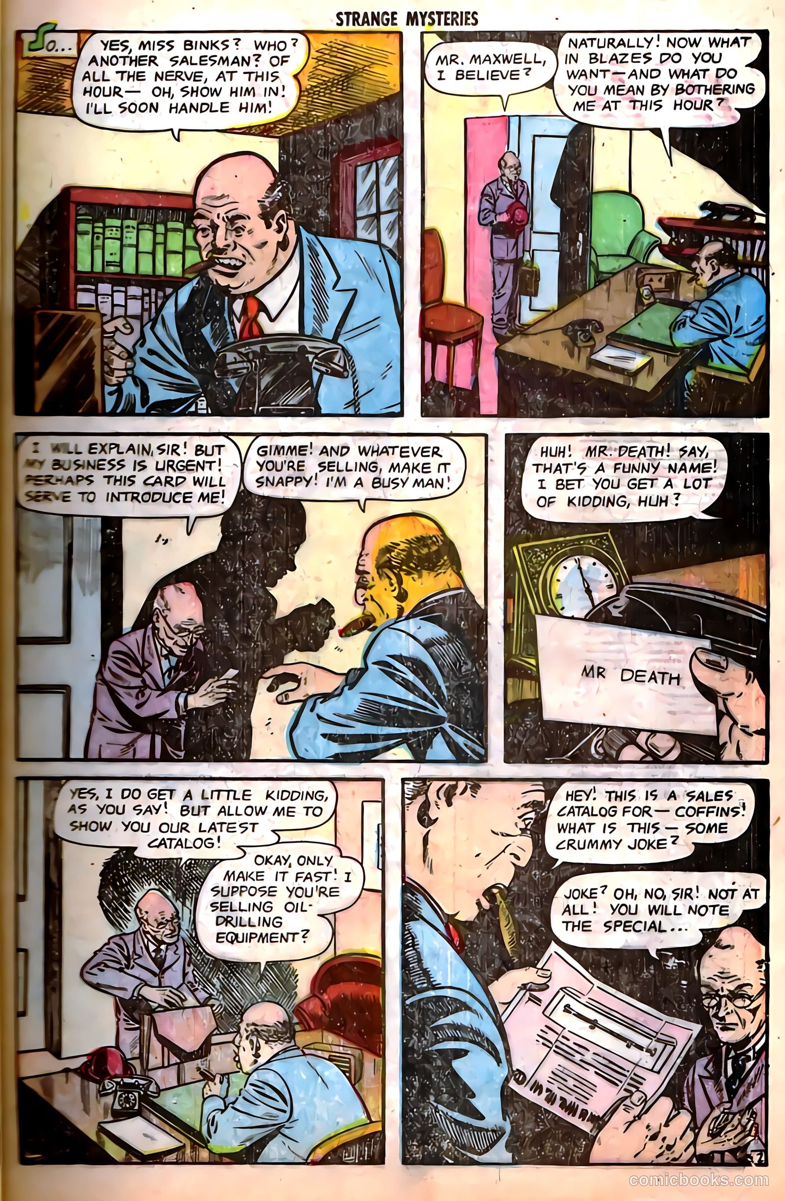 Strange Mysteries #11 — page 21 of 36