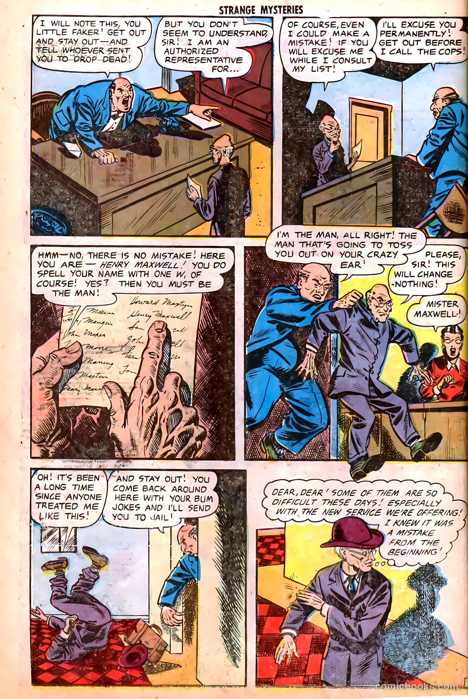 Strange Mysteries #11 — page 22 of 36