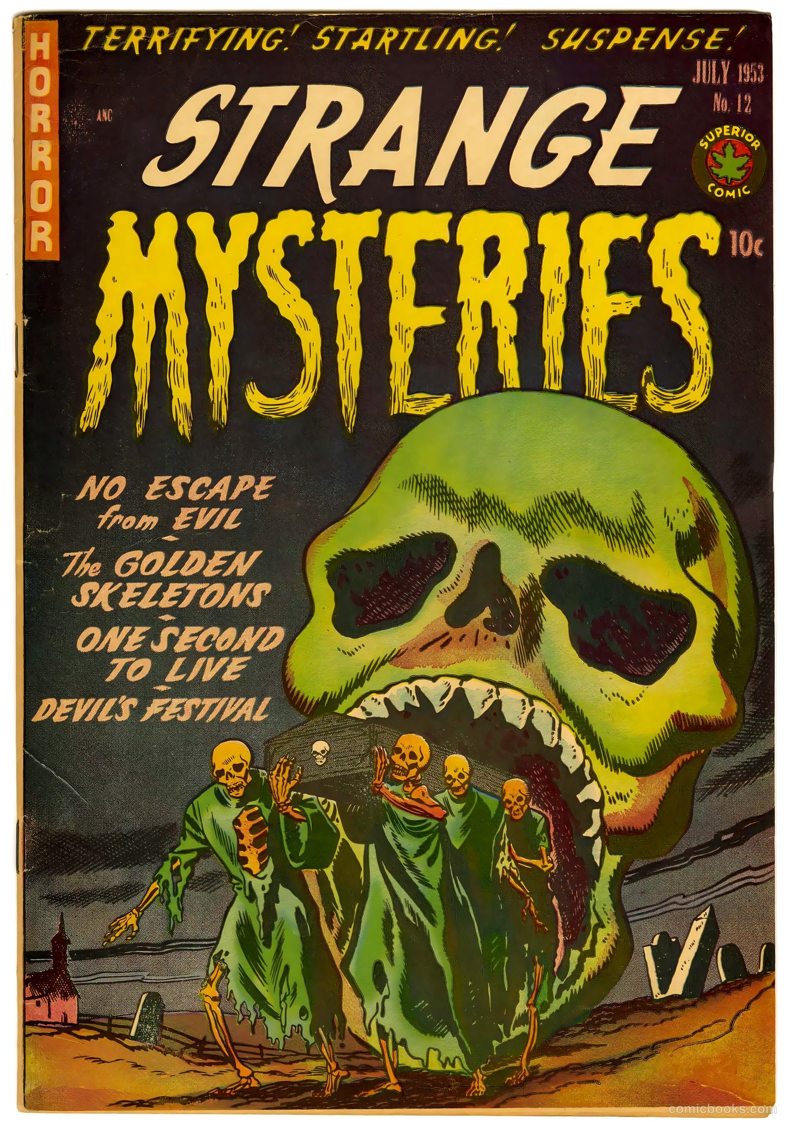 Strange Mysteries #12 — page 1 of 33