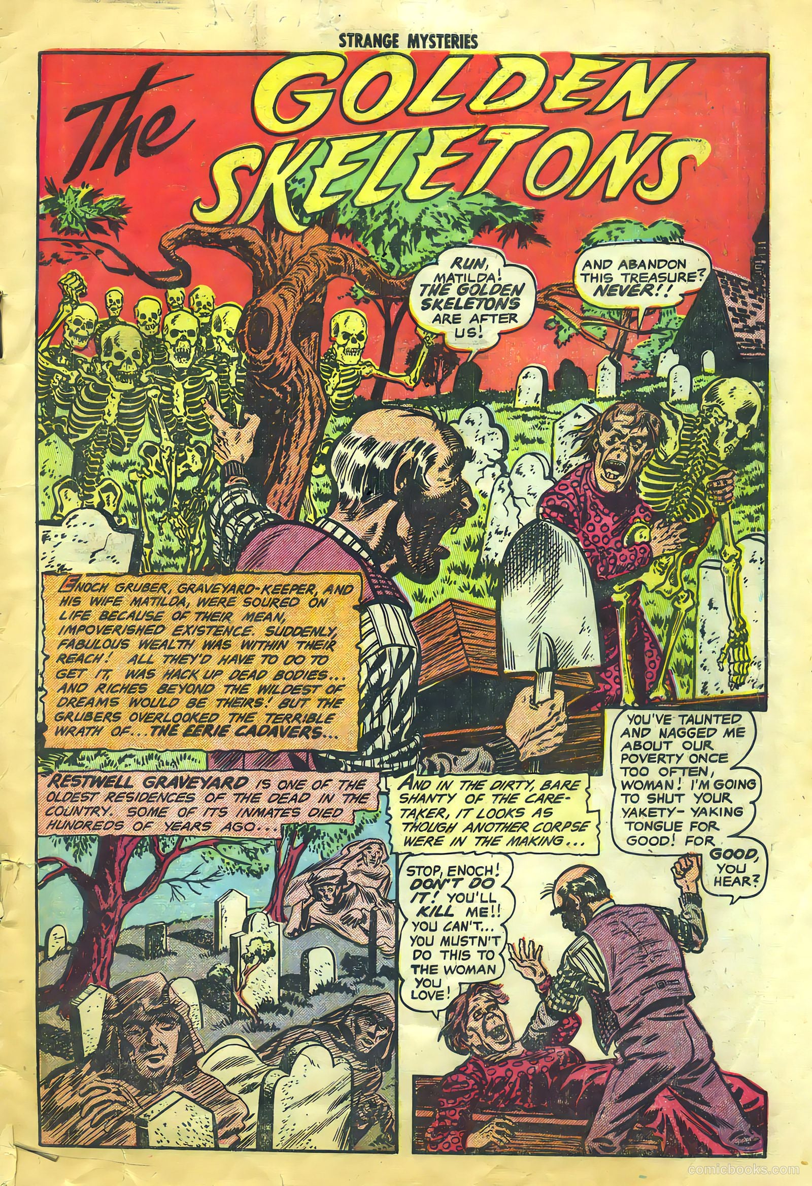 Strange Mysteries #12 — page 2 of 33
