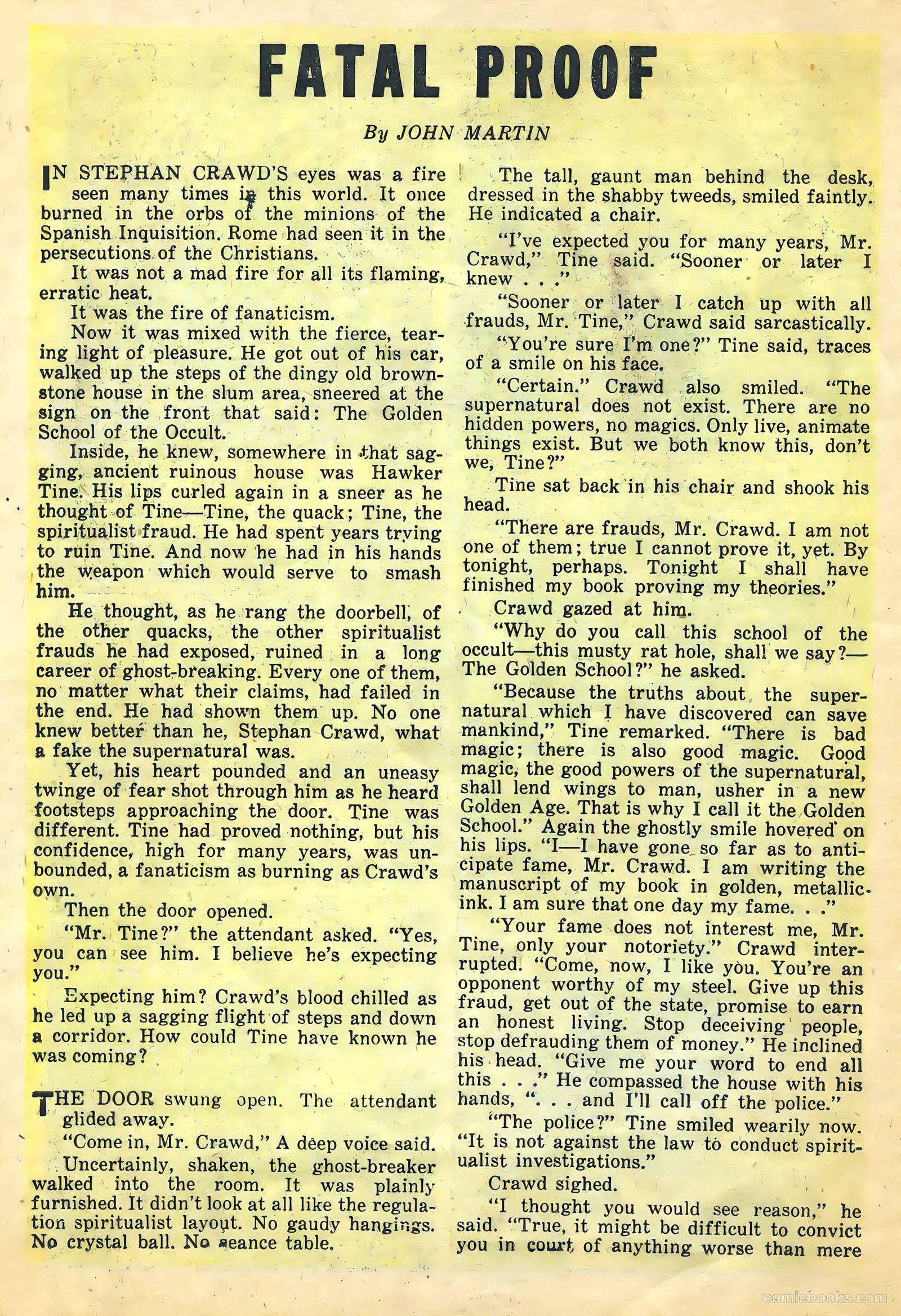Strange Mysteries #12 — page 17 of 33