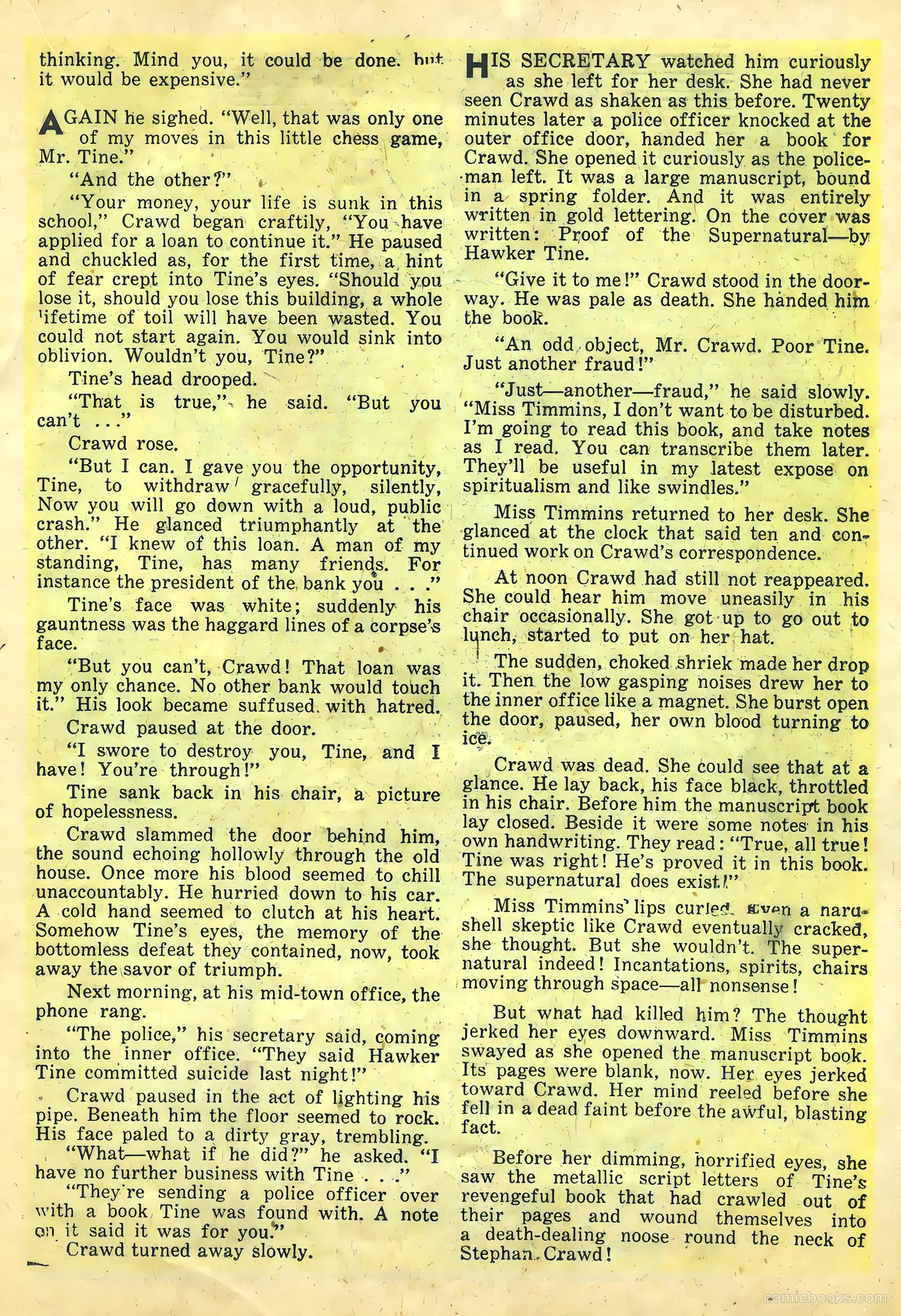 Strange Mysteries #12 — page 18 of 33