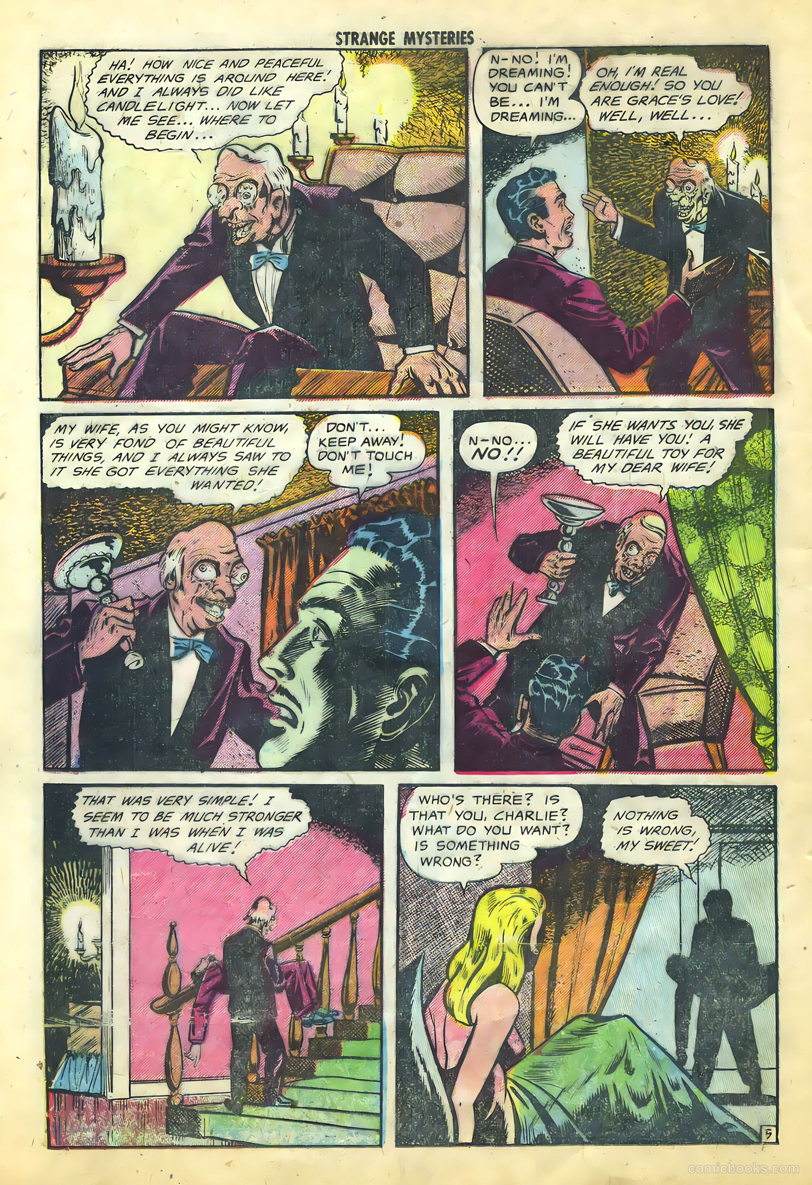Strange Mysteries #12 — page 23 of 33