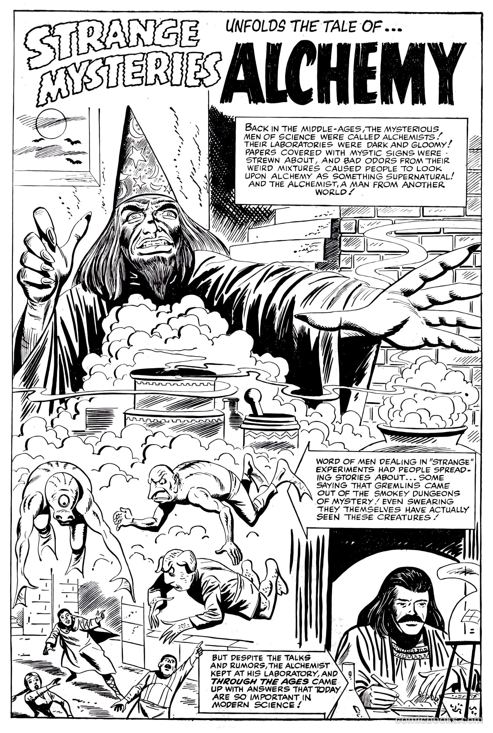 Strange Mysteries #12 — page 3 of 36