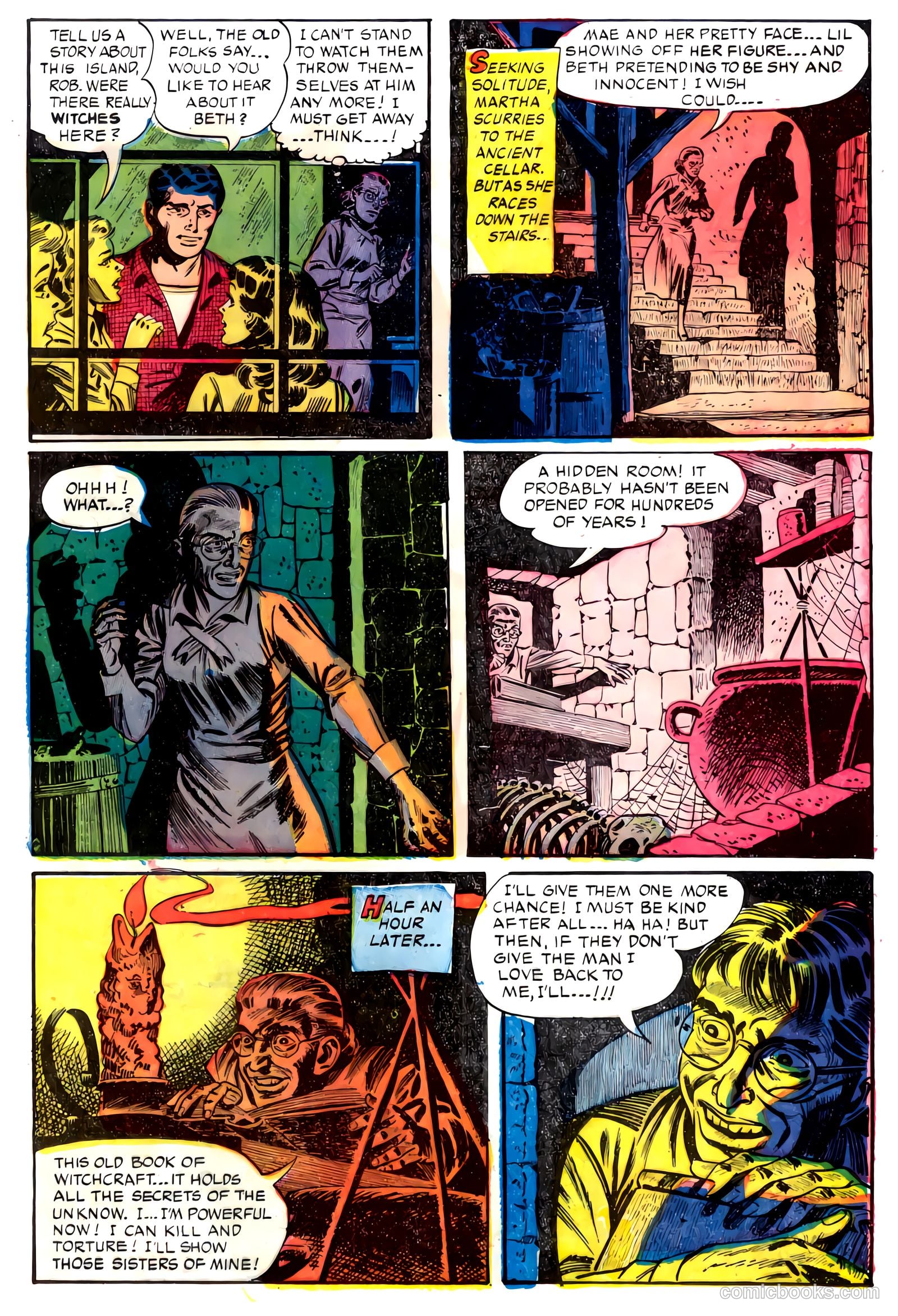 Strange Mysteries #12 — page 21 of 36