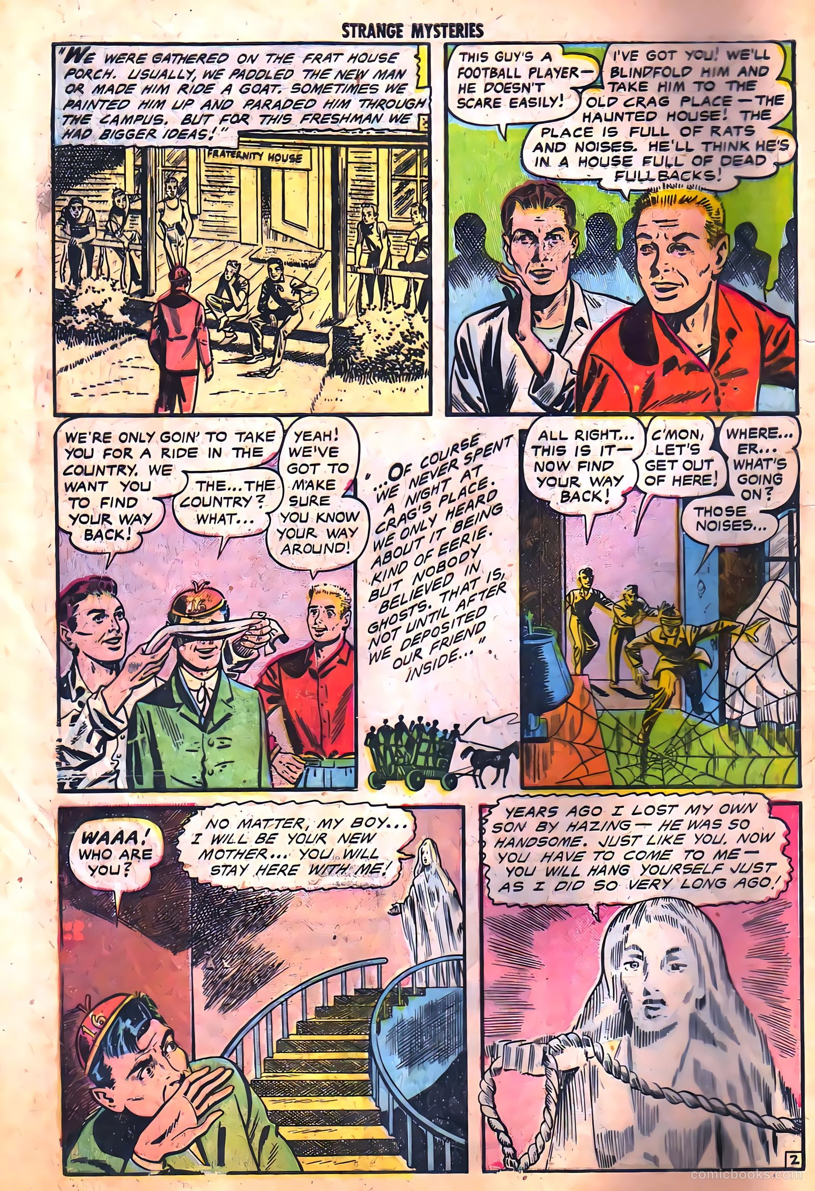 Strange Mysteries #13 — page 4 of 36