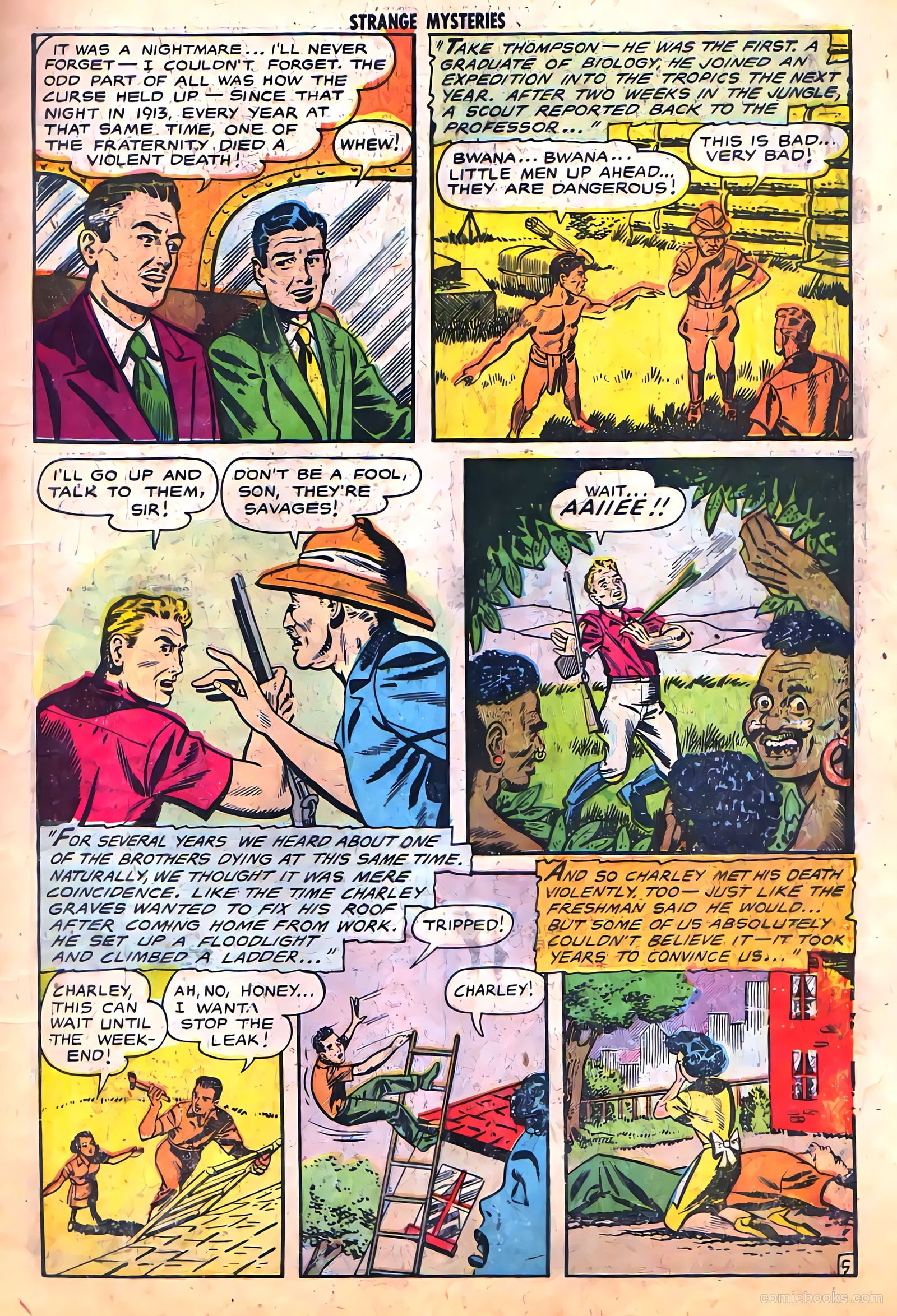 Strange Mysteries #13 — page 7 of 36