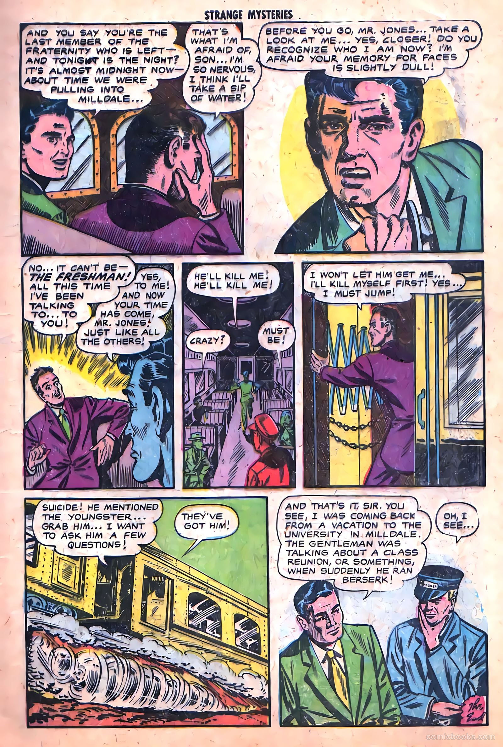 Strange Mysteries #13 — page 9 of 36