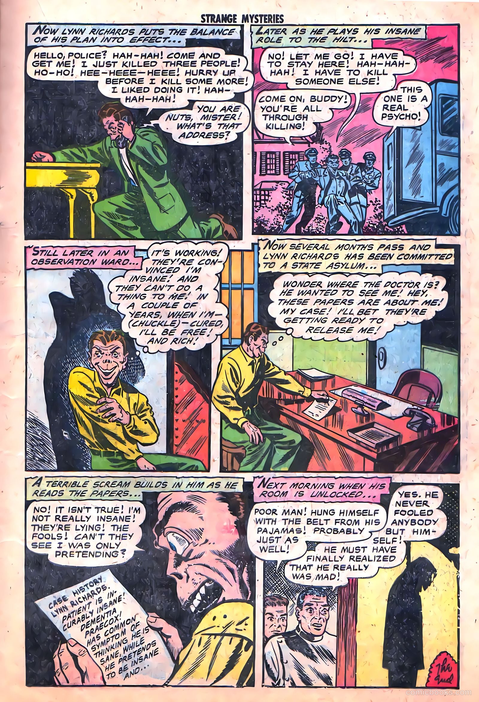 Strange Mysteries #13 — page 17 of 36