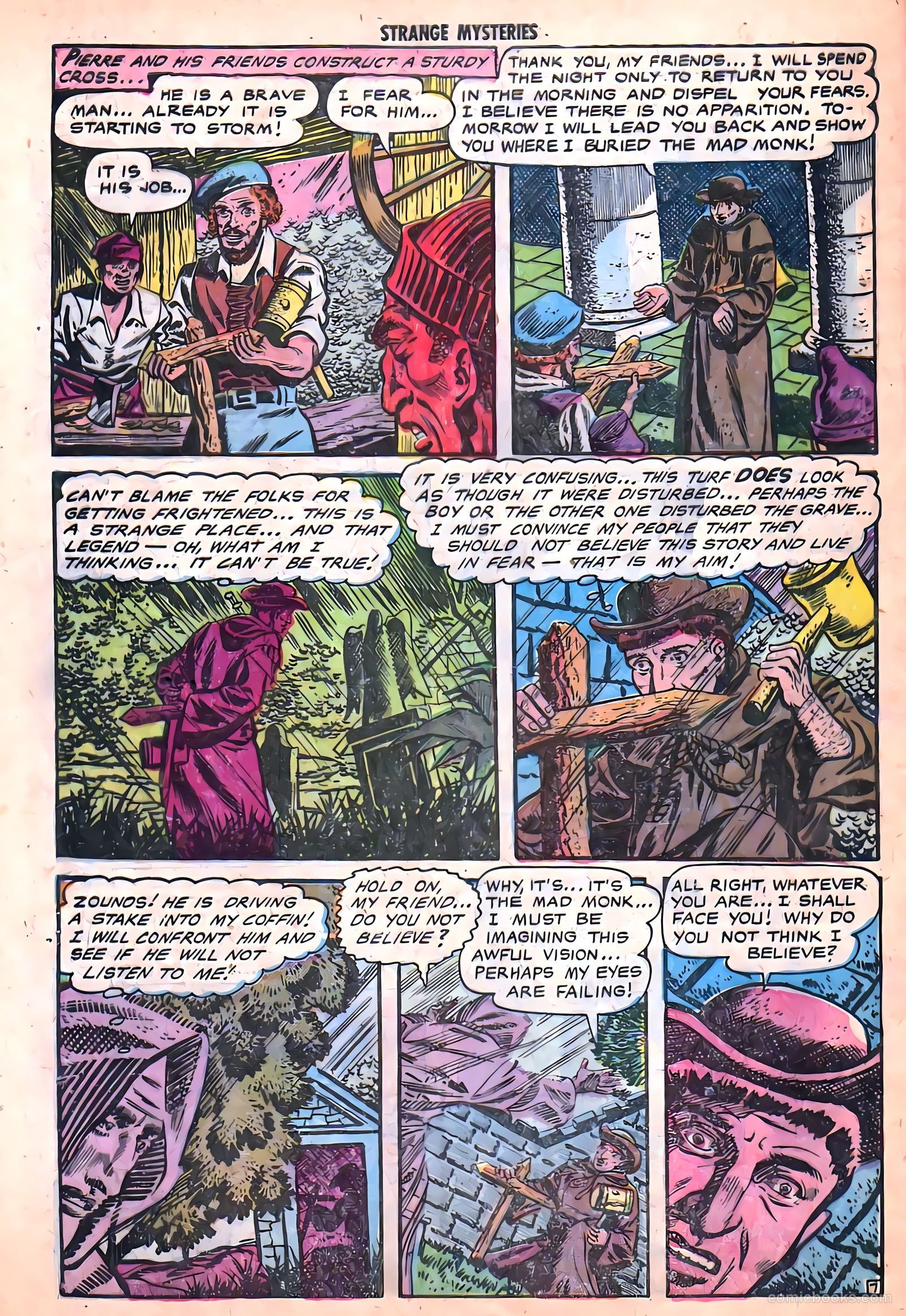 Strange Mysteries #13 — page 32 of 36
