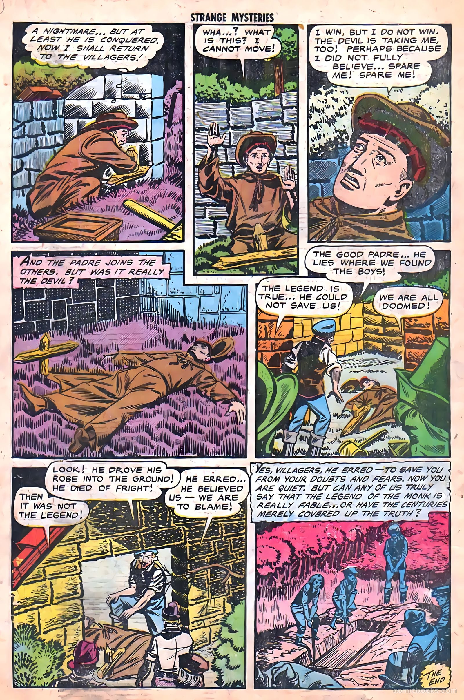 Strange Mysteries #13 — page 34 of 36