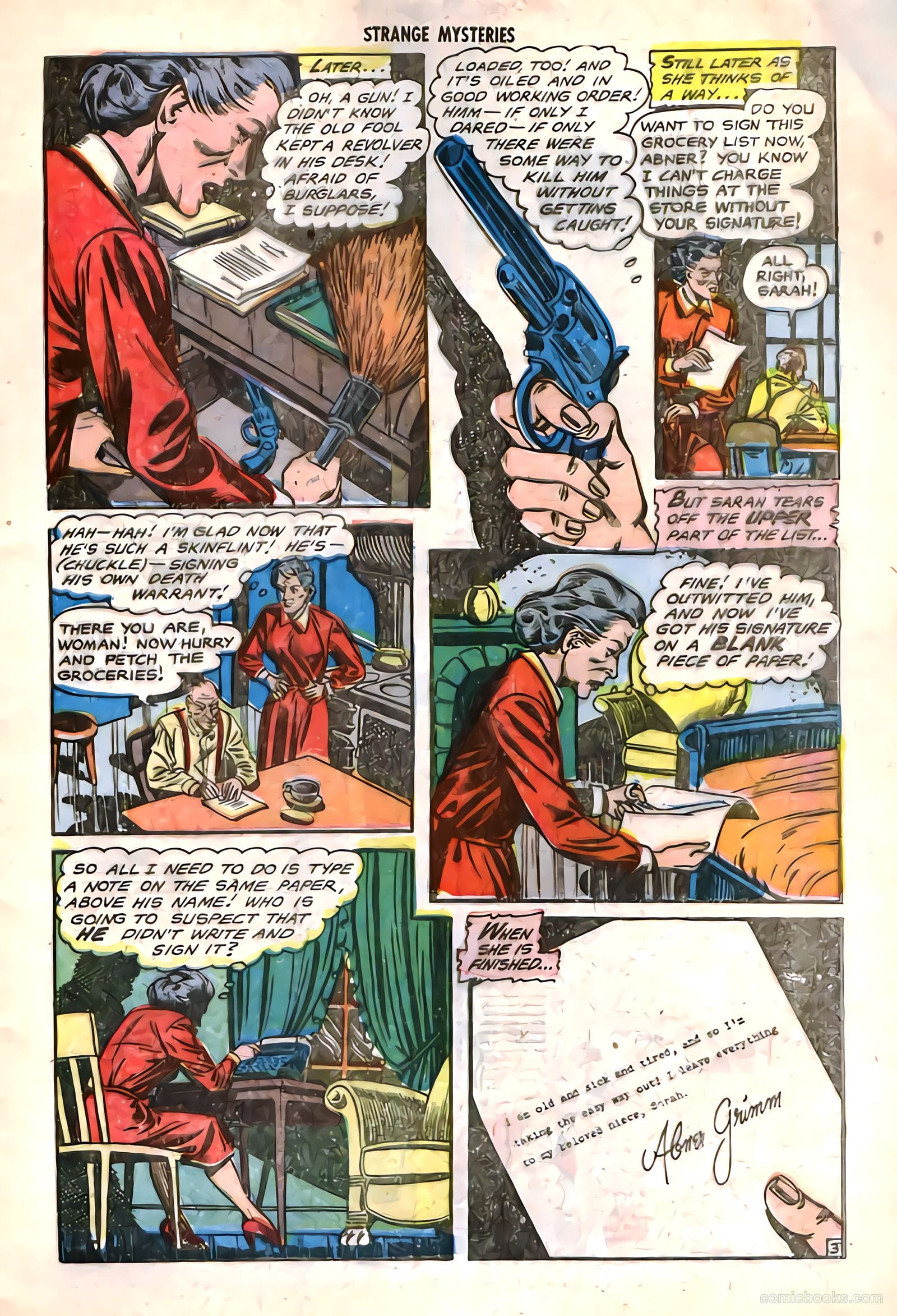 Strange Mysteries #14 — page 5 of 36