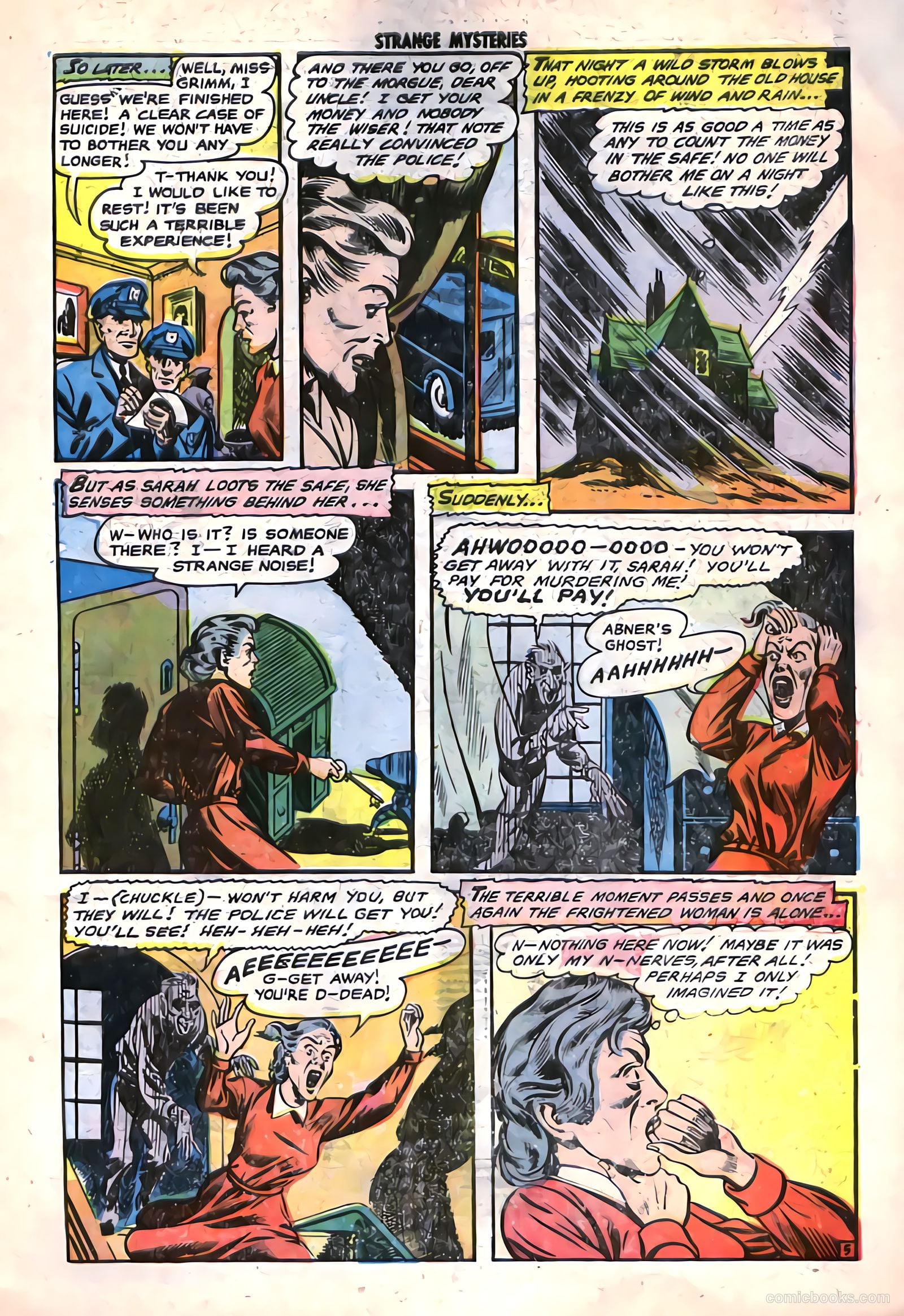 Strange Mysteries #14 — page 7 of 36